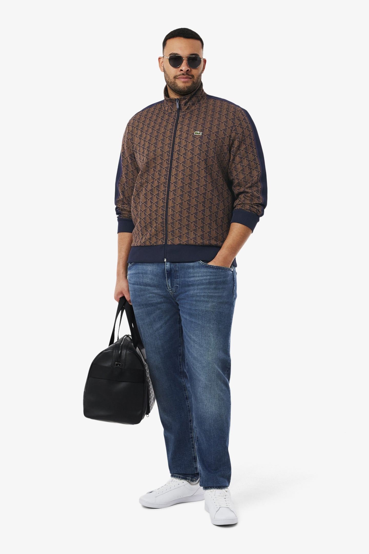 SWEATSHIRT VELVET/DATE BROWN 1