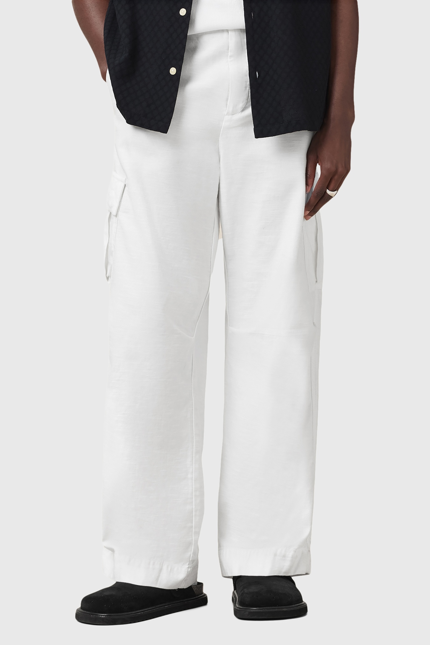 GROVE TROUSER FADED WHITE 2
