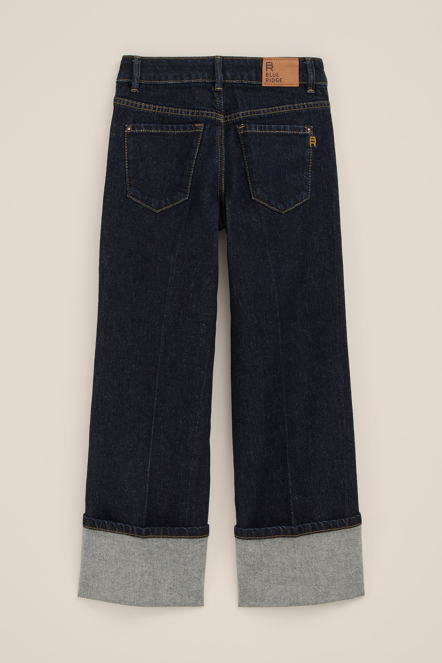5-POCKET HIGH RISE DARK BLUE 4