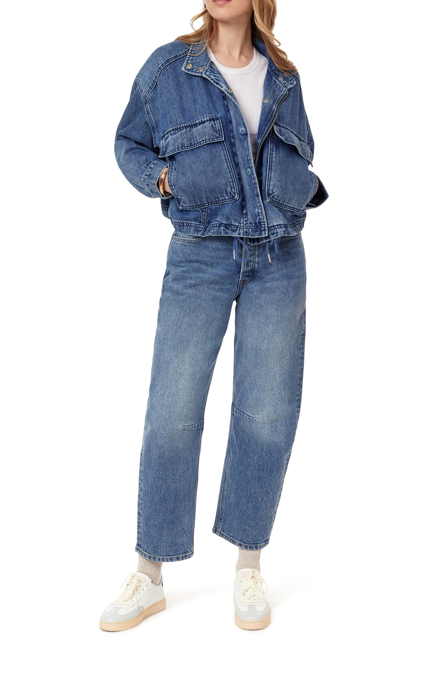 CROPPED UTILITY DENIM JACKET FLATIRON 3