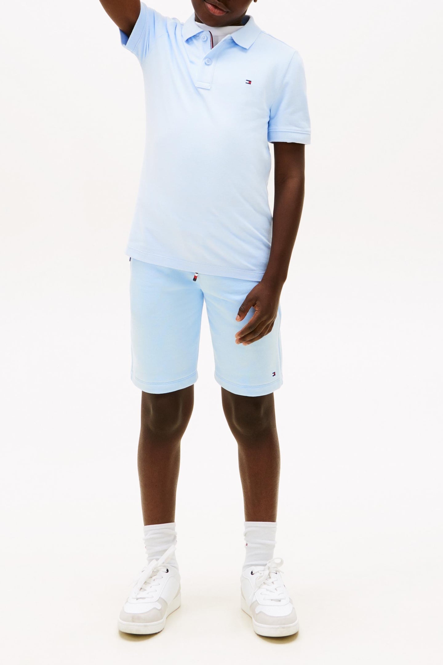 BOYS FLAG POLO SS SWEET BLUE 1