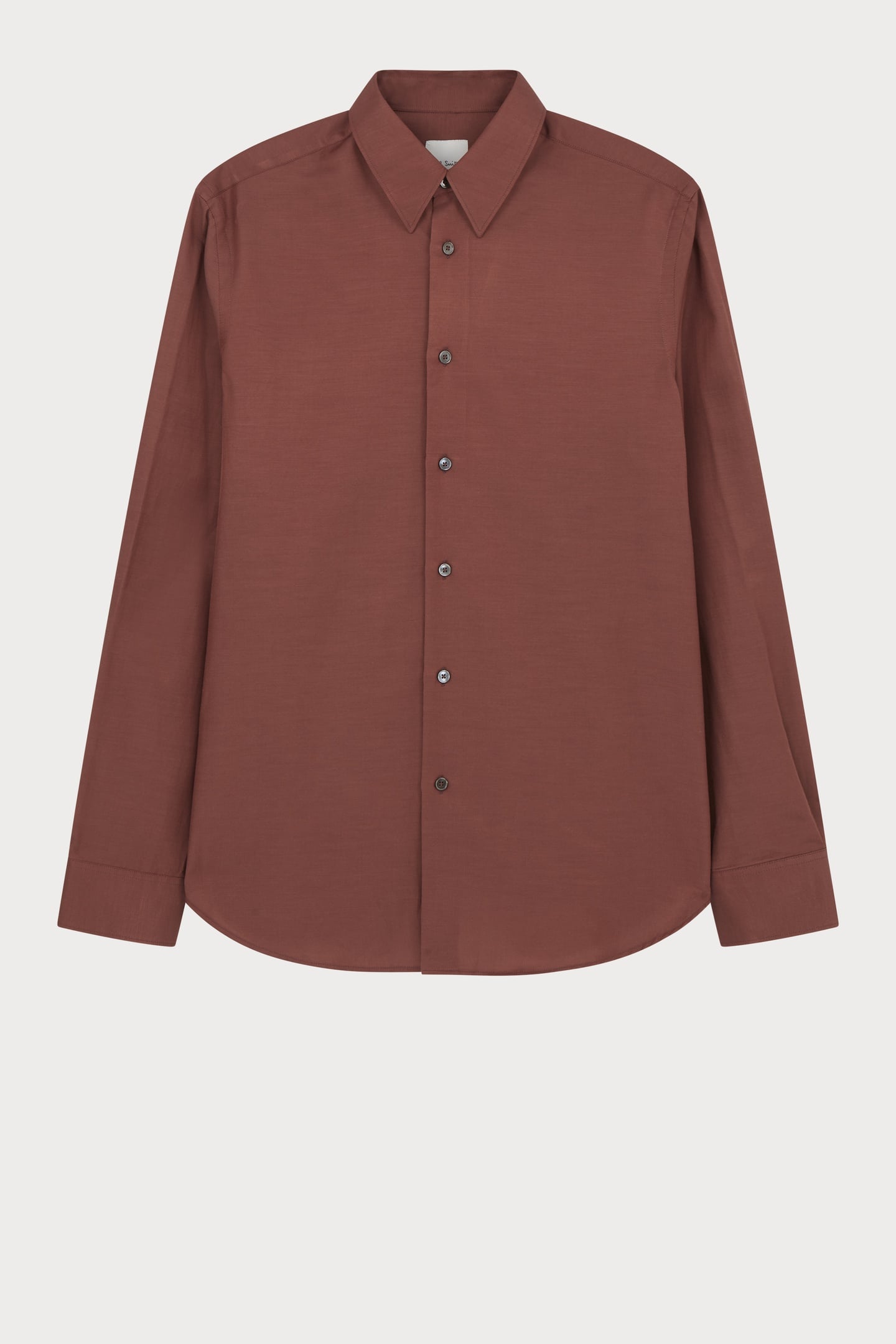 S/C CASUAL FIT SHIRT HAZELNUT 6