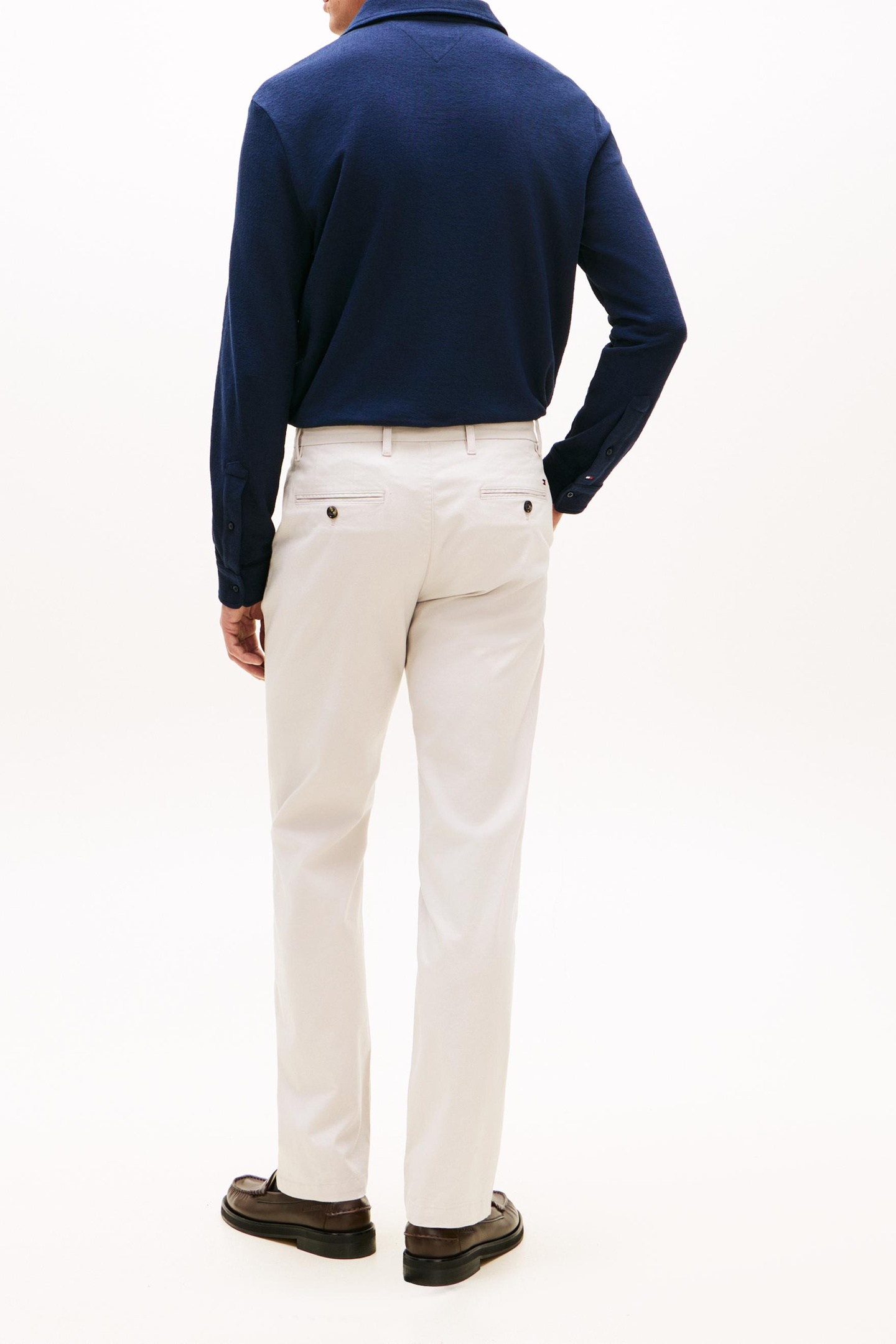 DENTON PRINTED CHINO OCTOBER GREY 4