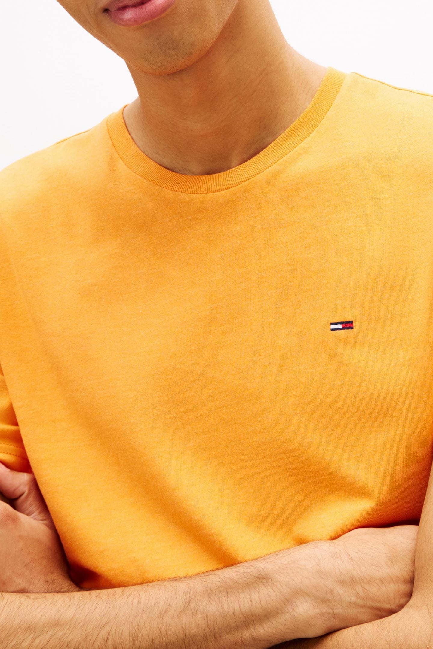 HEATHERED XSLIM JASPER SHIRT LUSH ORANGE 4