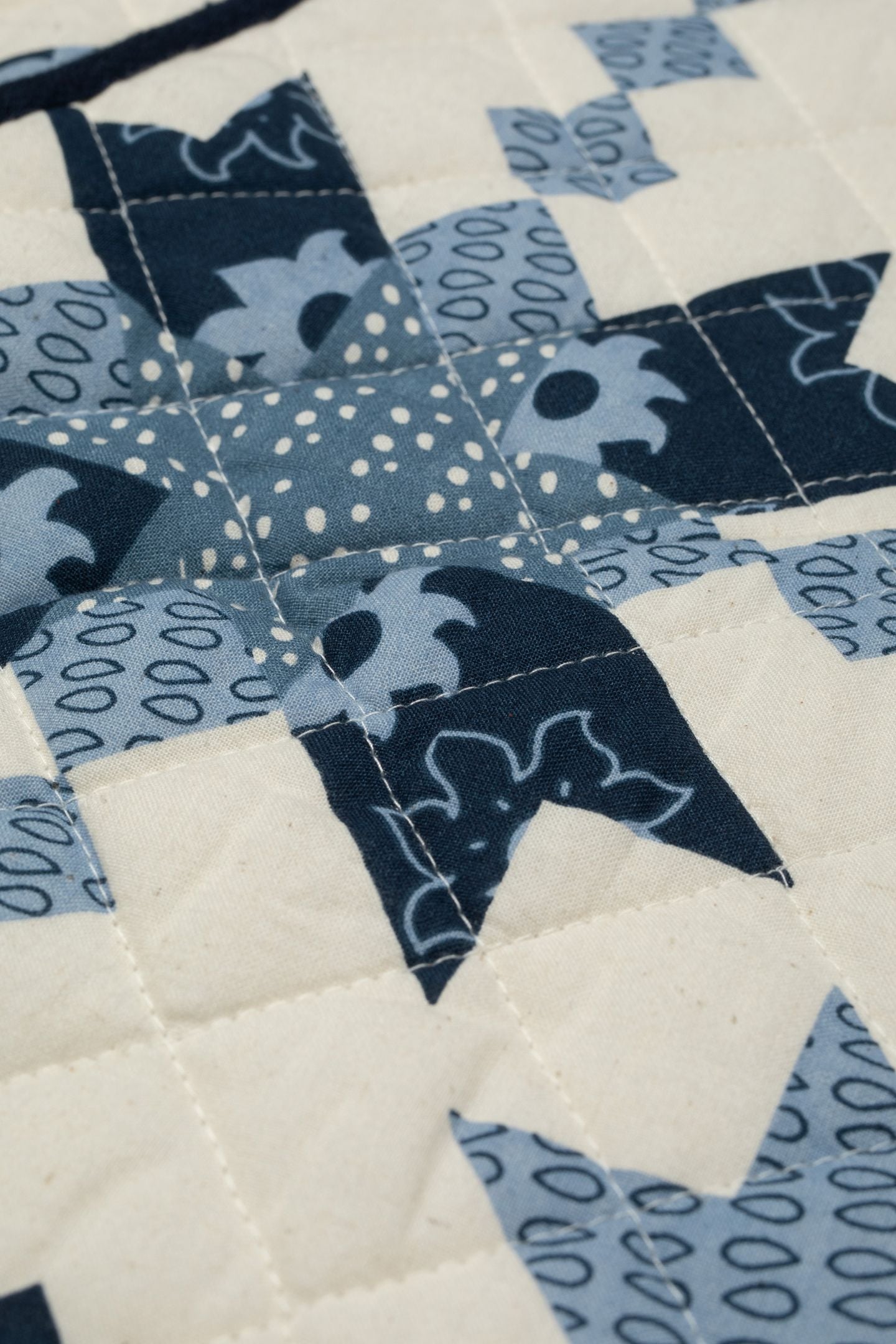 LILL QUILTED COTTON VEST OFF WHITE 4