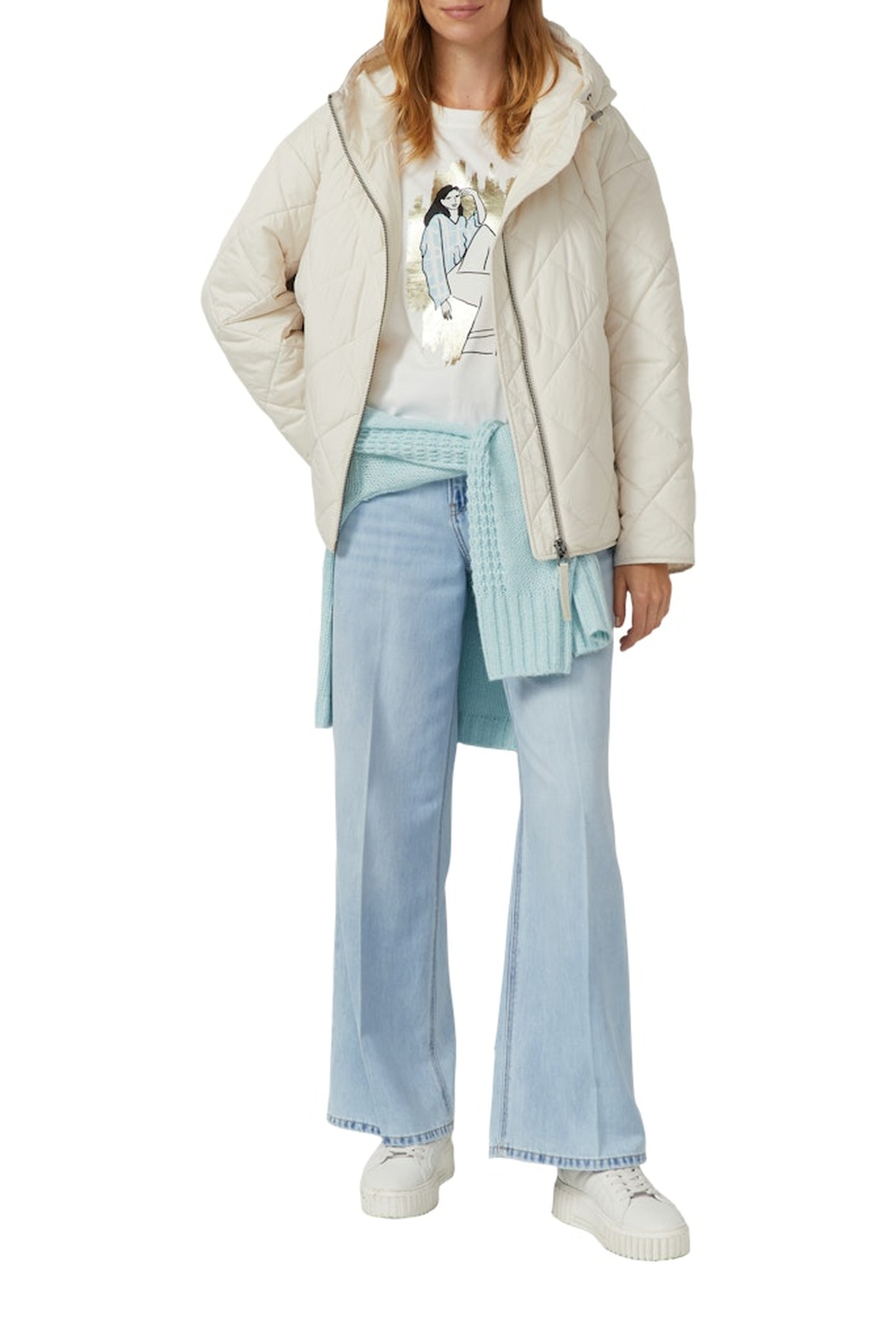 S.OLIVER T-SHIRTS OFFWHITE 2