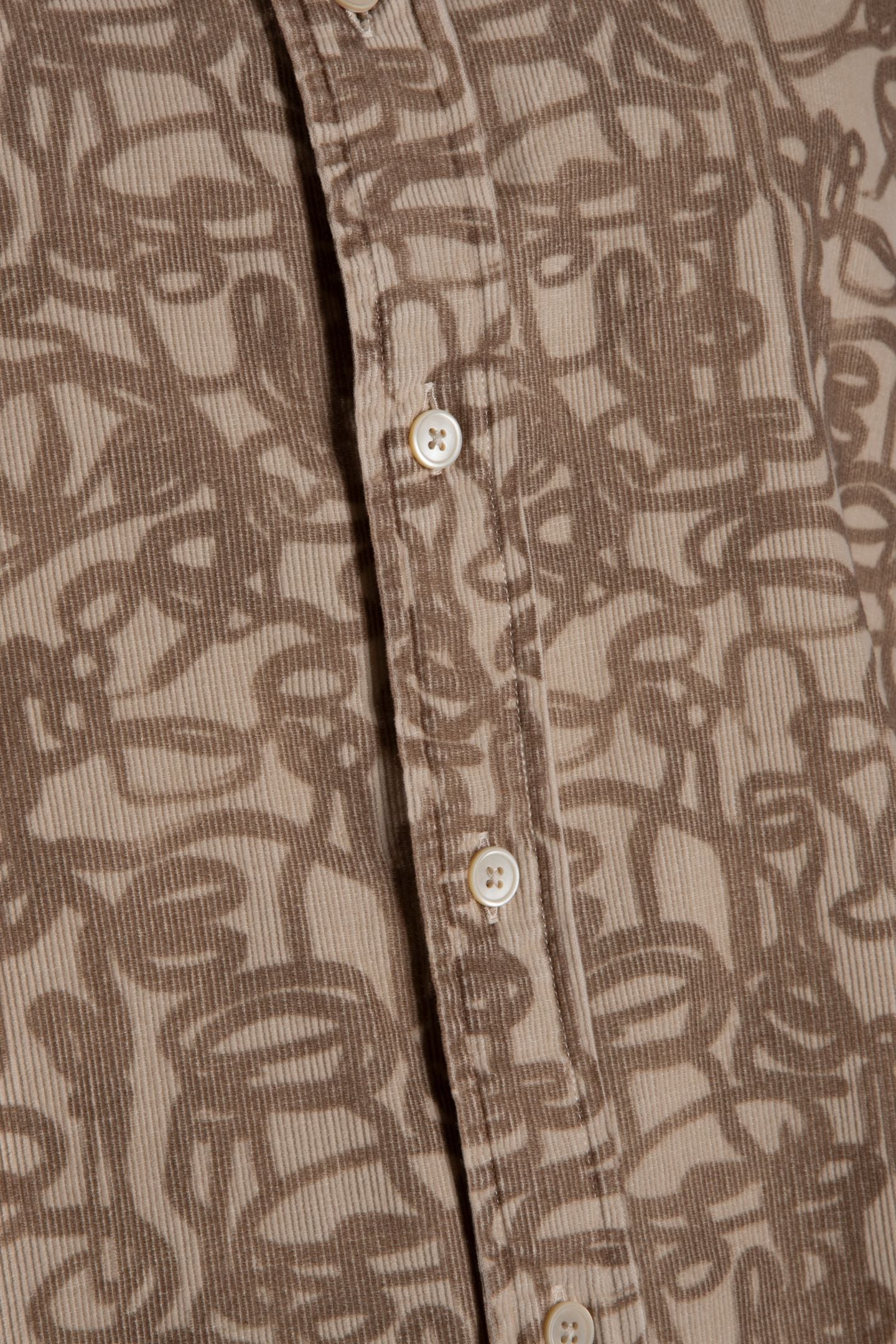 LS TAILORED FIT SHIRT BD COL LIGHT BEIGE 6