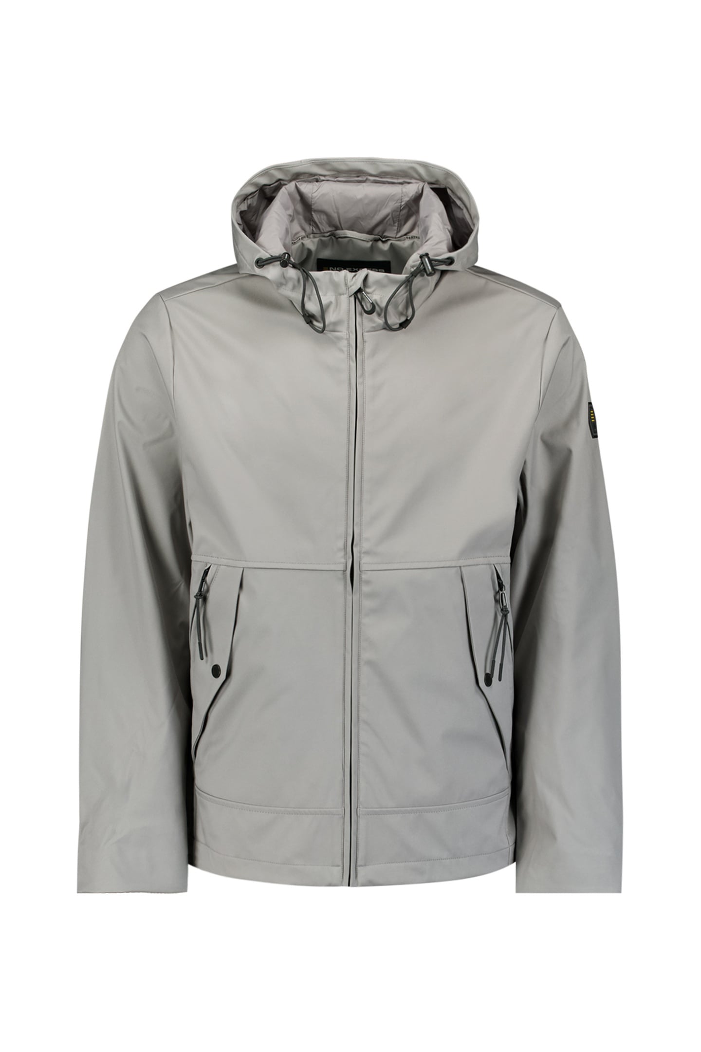 JACKET MID LONG HOODED MID GREY 4