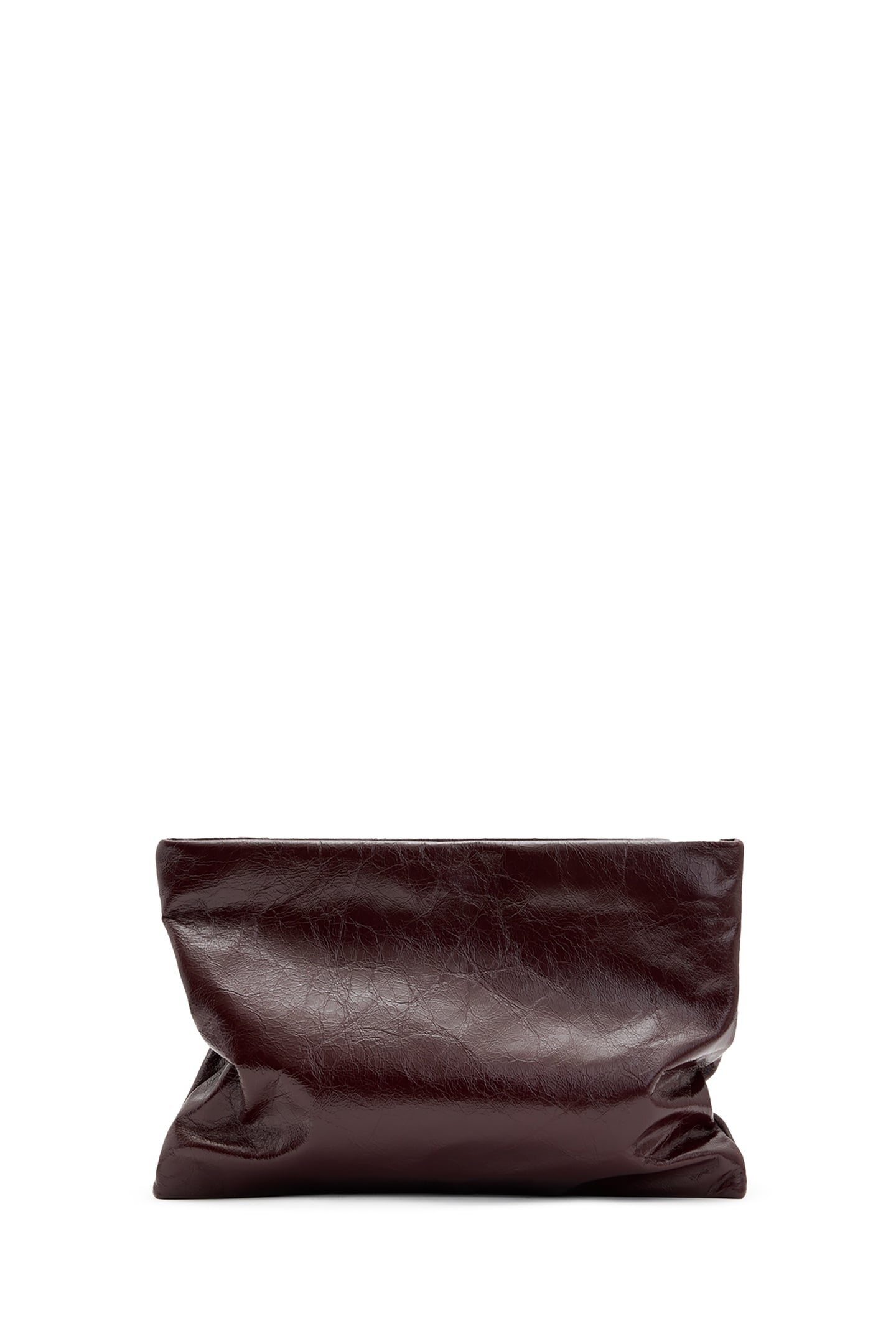 BETTINA CLUTCH BURNT RED 2