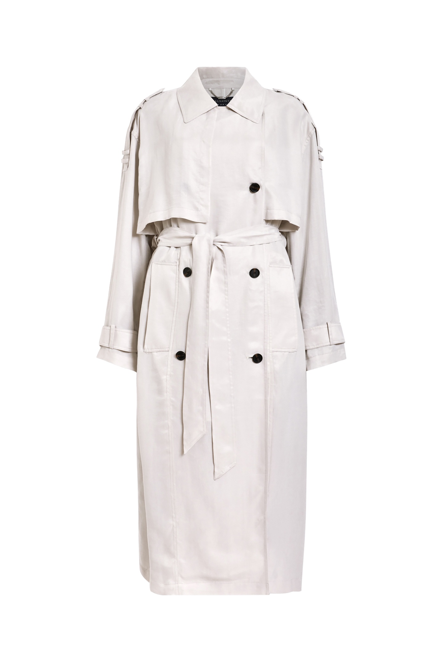 LINNIE TRENCH STONE WHITE 4