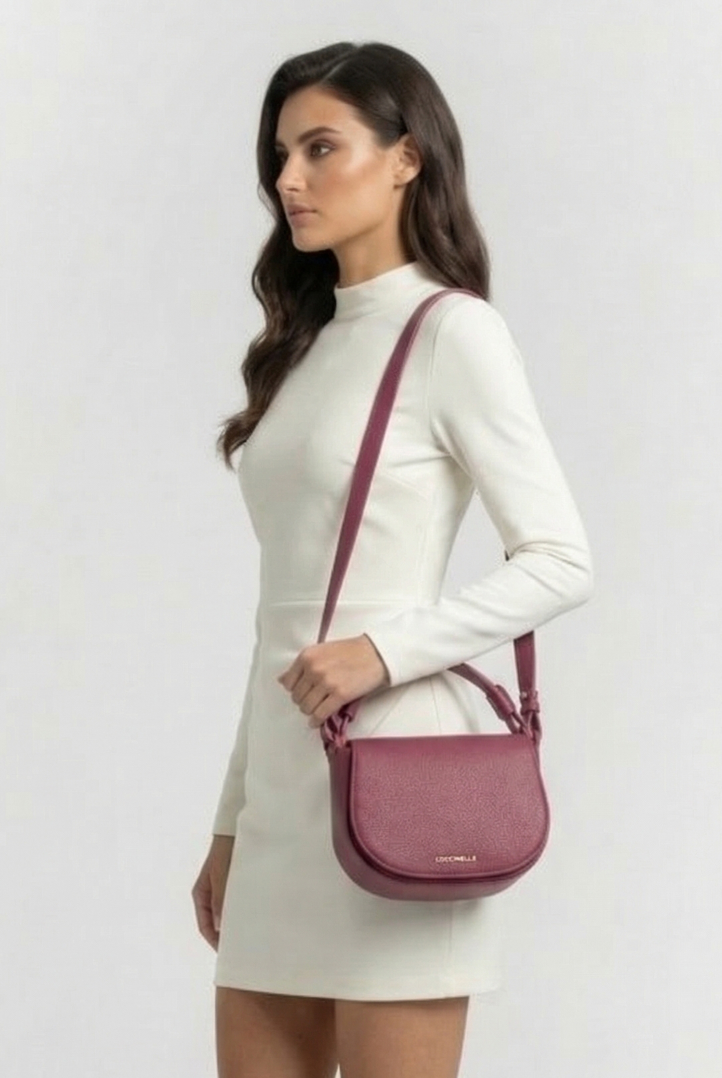 MINI CROSS BODY IN GRAINED LEATHER 1