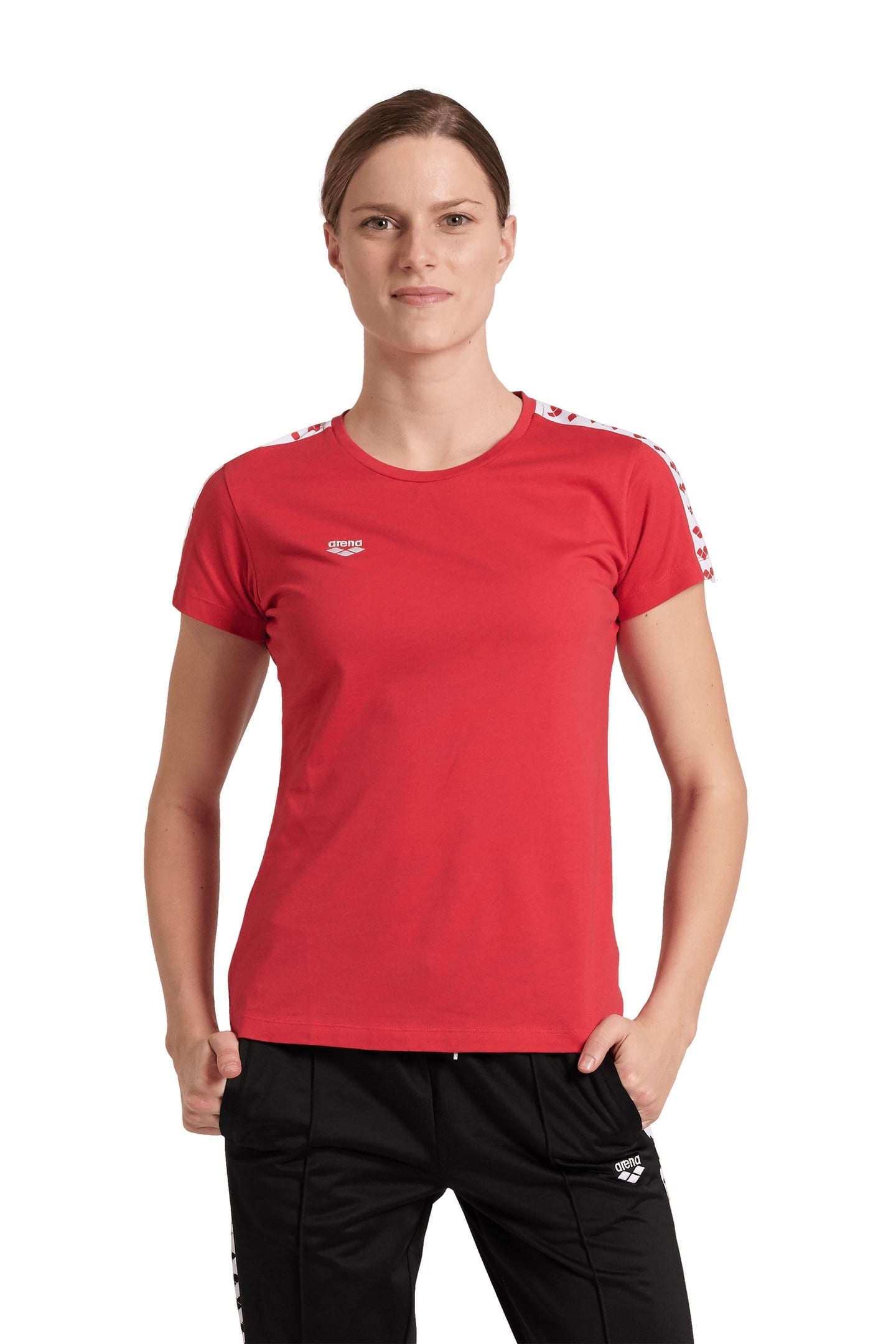 W T-SHIRT TEAM RED-WHITE-RED 1