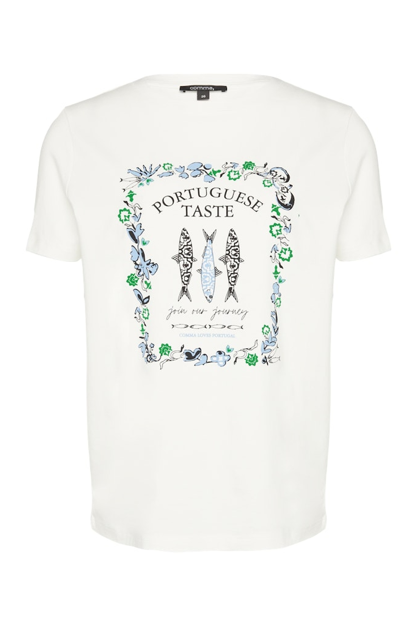 COMMA T-SHIRTS WHITE 4