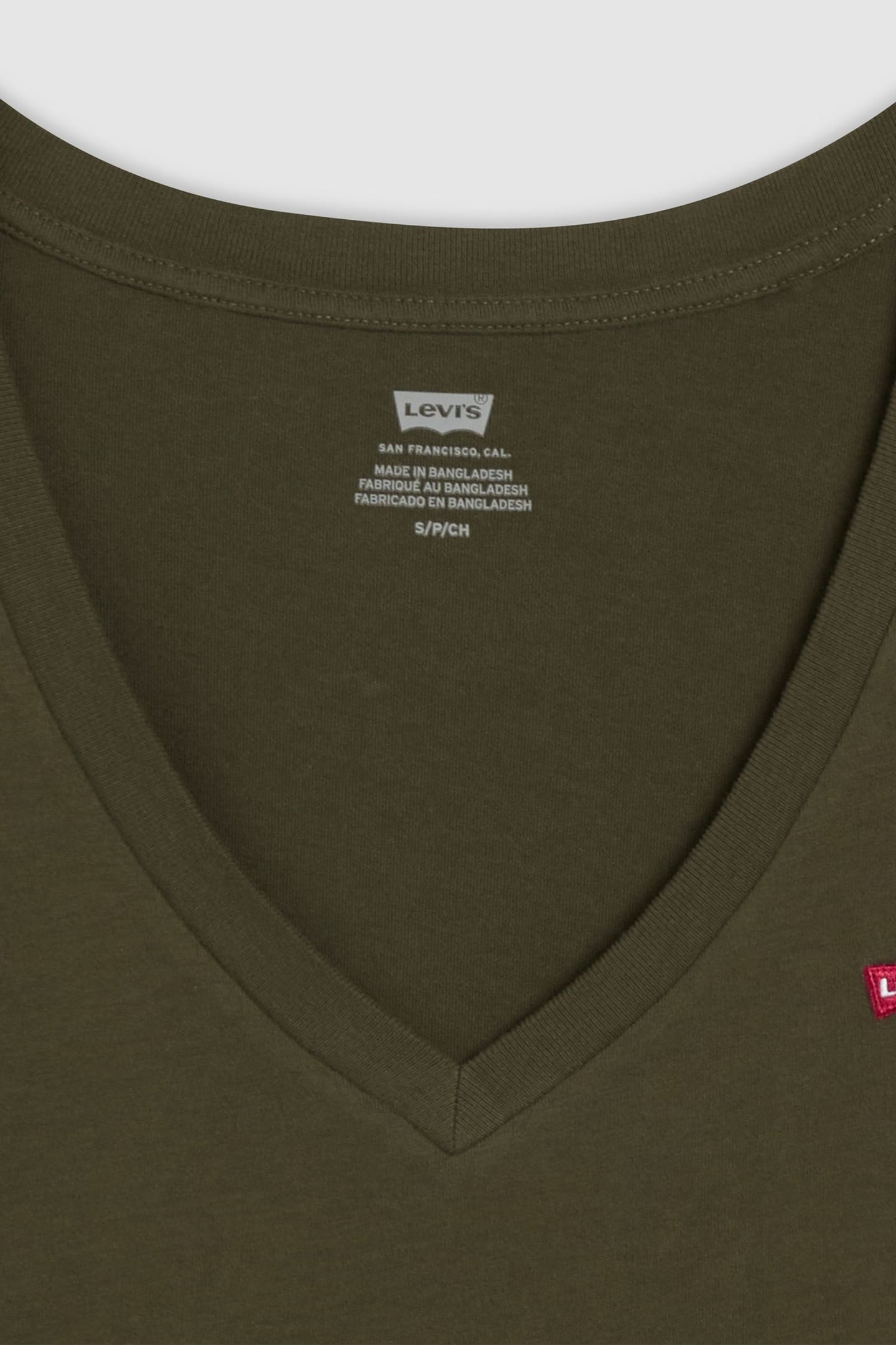 THE PERFECT V NECK TEE GREEN 6