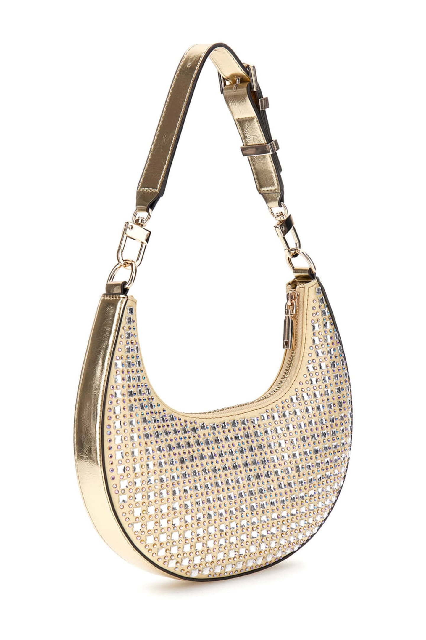 MARCIANO BY GUESS LUA SMALL HOBO GOLD 4