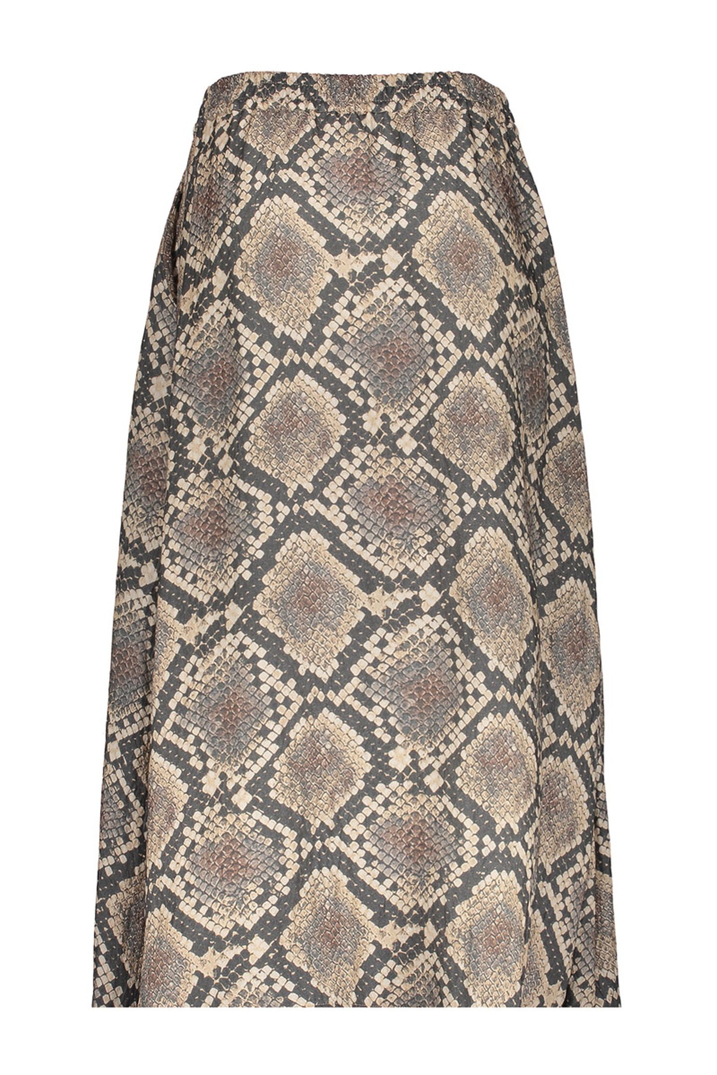 SKIRT ANIMAL BLACK/SAND 1