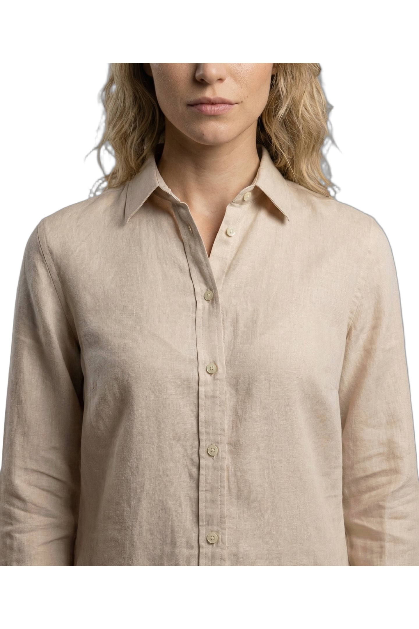 SOLID LINEN BLEND SHIRT KIT 8