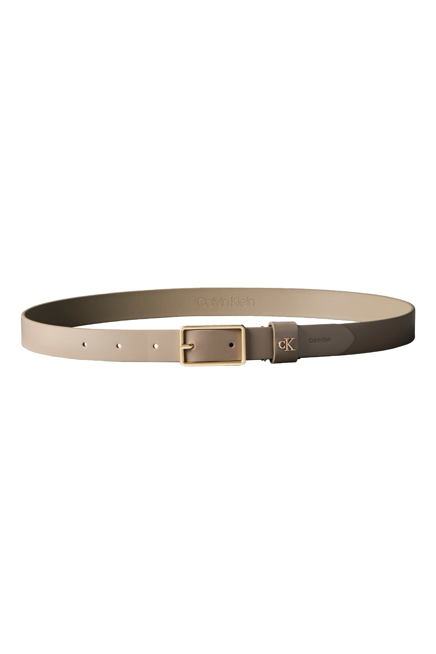 SQUARE BUCKLE LOOP 25MM DESERT TAUPE 2