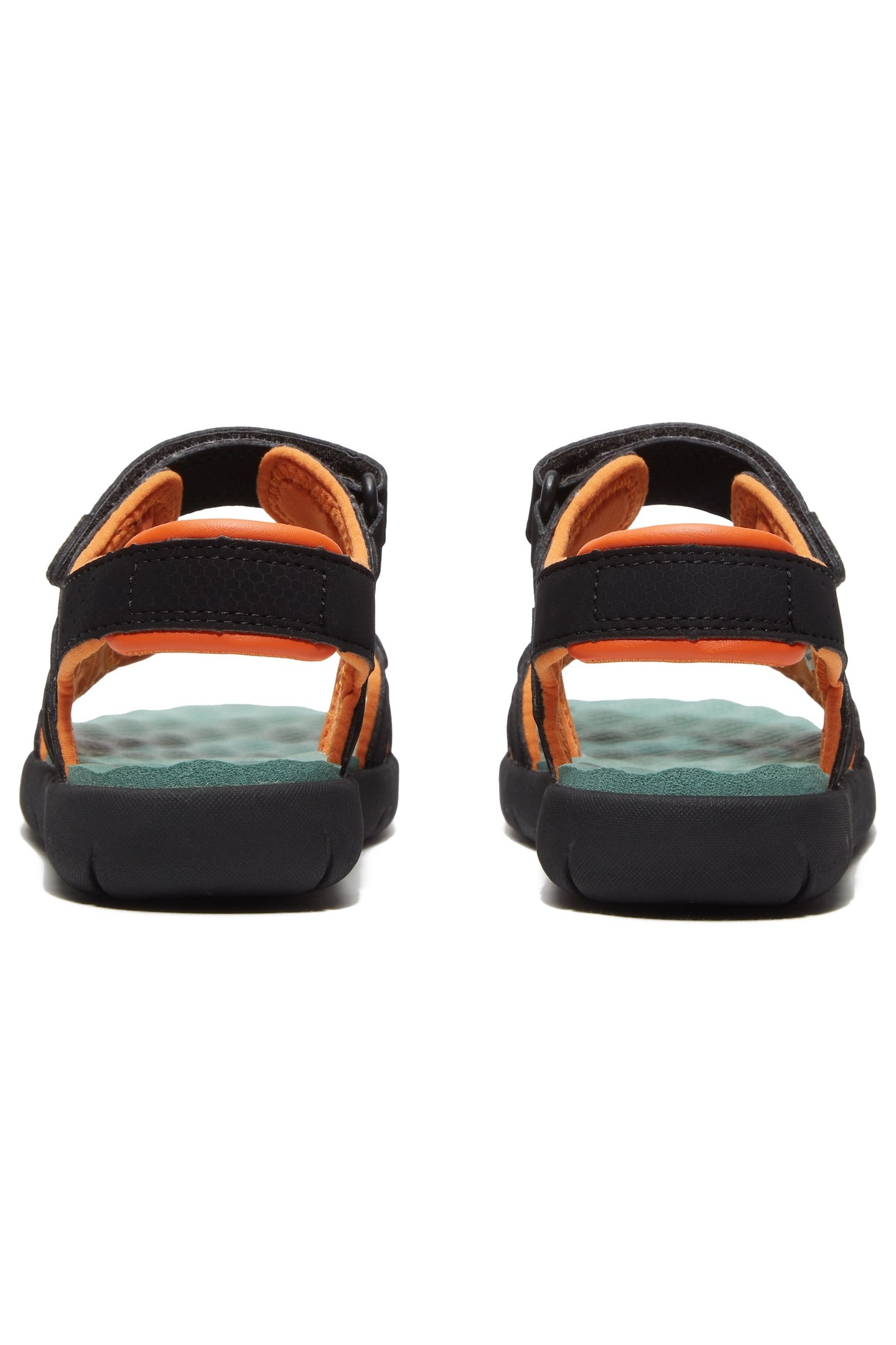 PERKINS ROW BACKSTRAP SANDAL BLACK W MEDIUM YELLOW 7