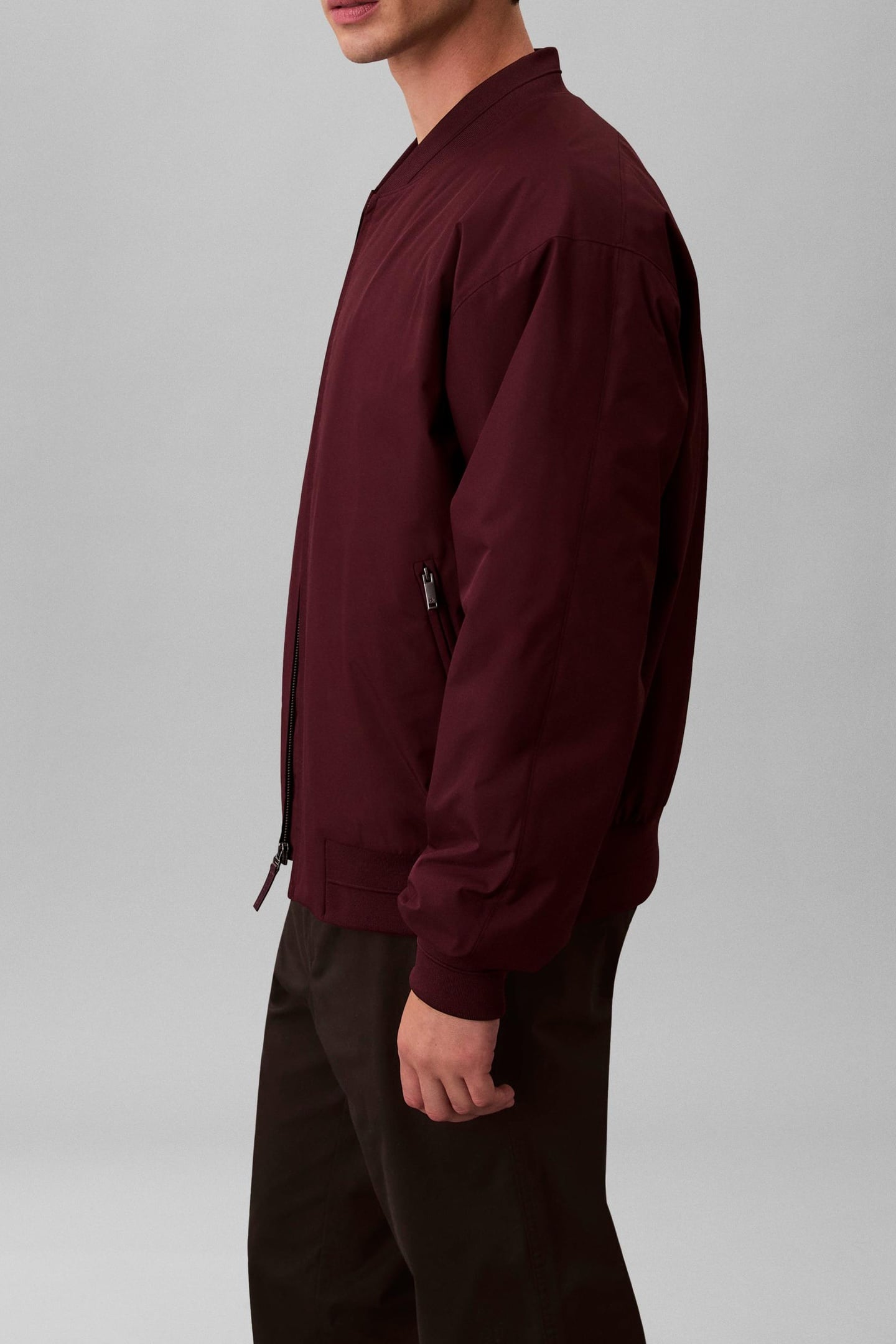 LS SPORTSWEAR TECH FABRIC BOMBER JACKET WINETASTING 4