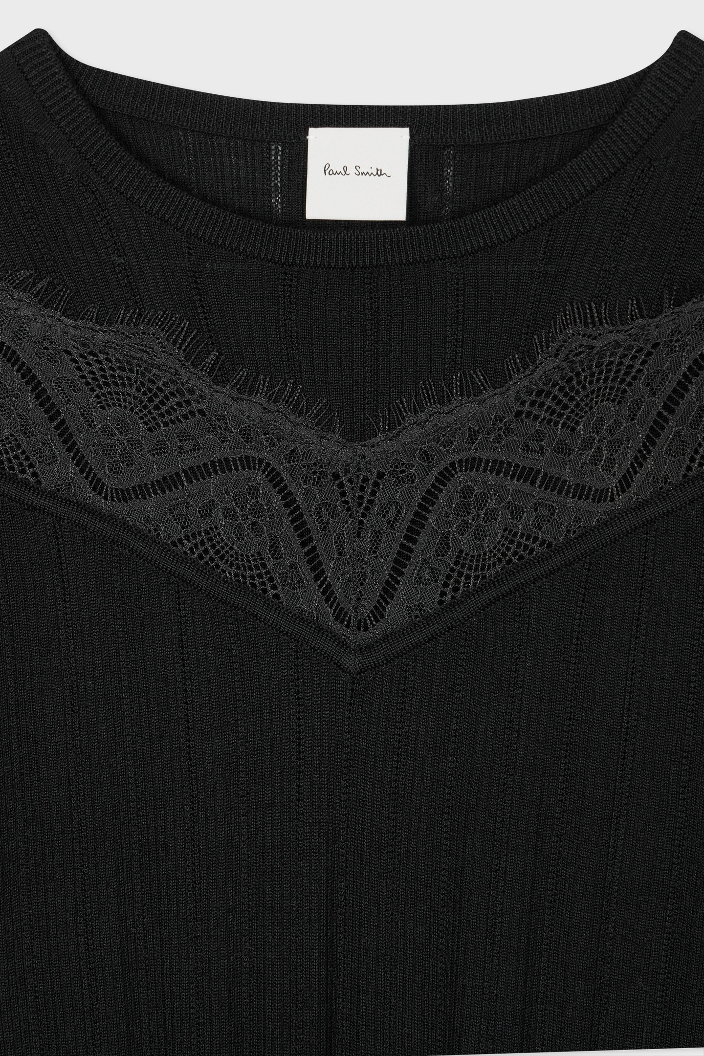 KNITTED DRESS BLACK 7