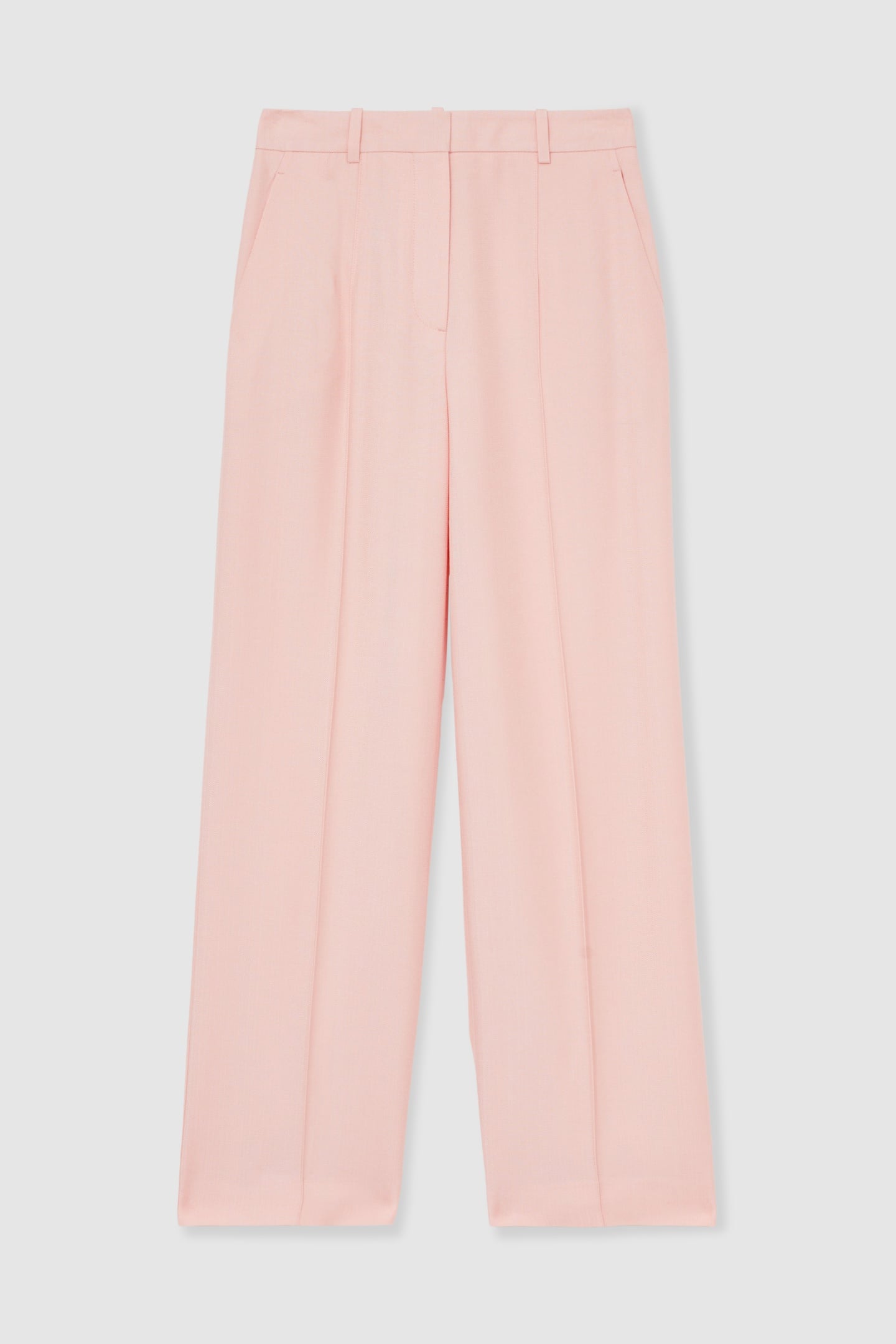 WIDE LEG SUIT TROUSER PINK 5