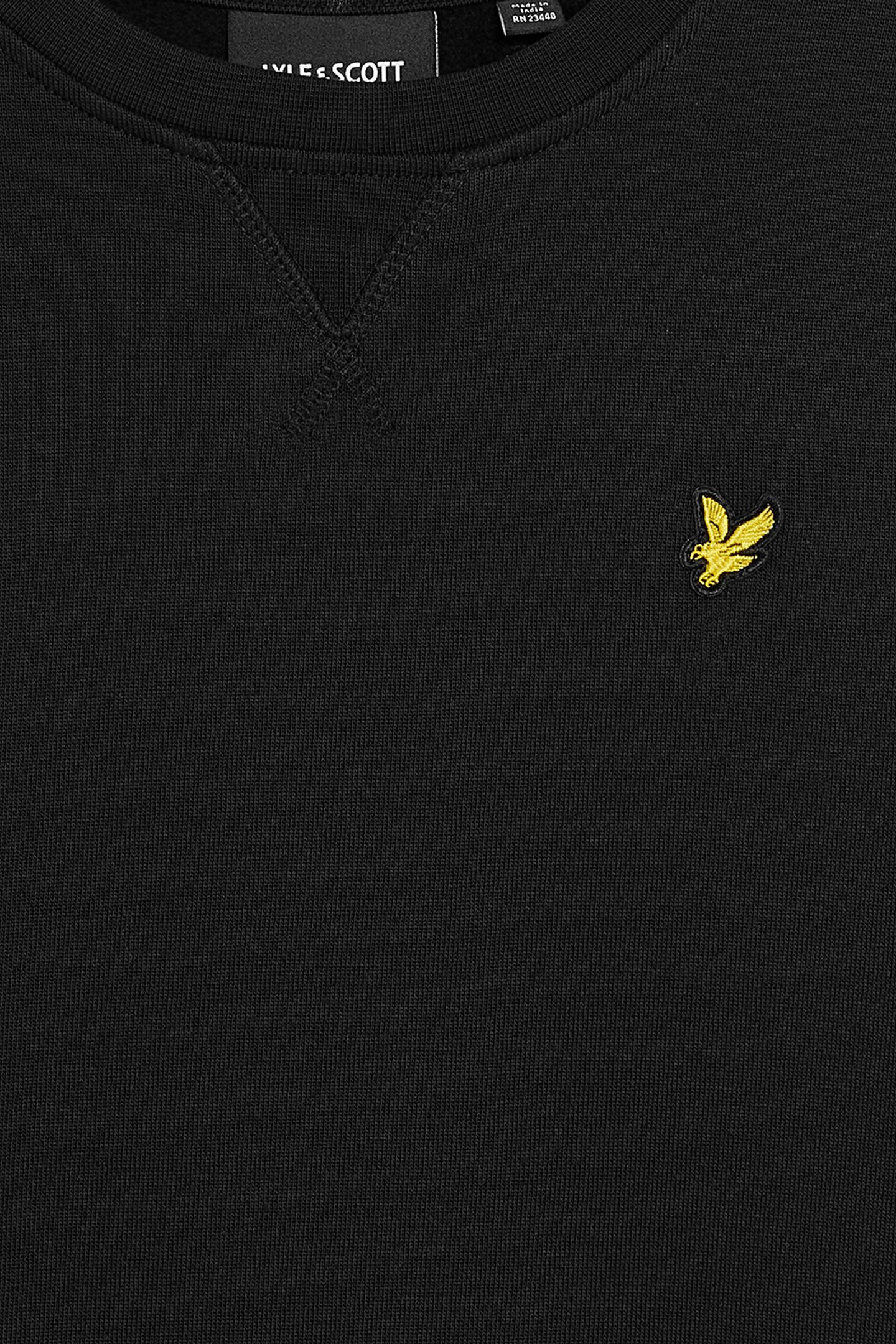 CREW NECK SWEATSHIRT JET BLACK 3