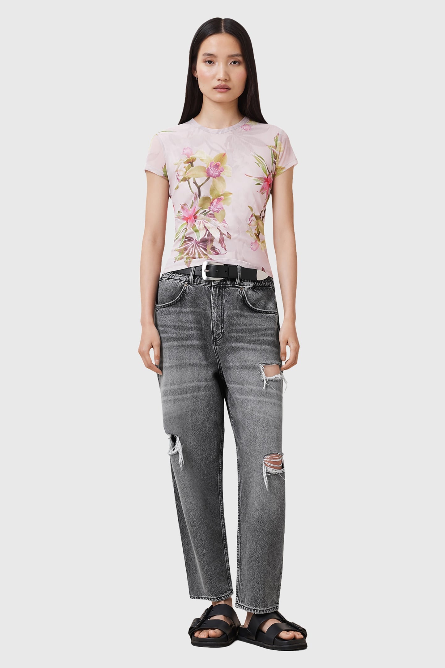 ELLIE MESH TEE ADENA SOFT PINK 1