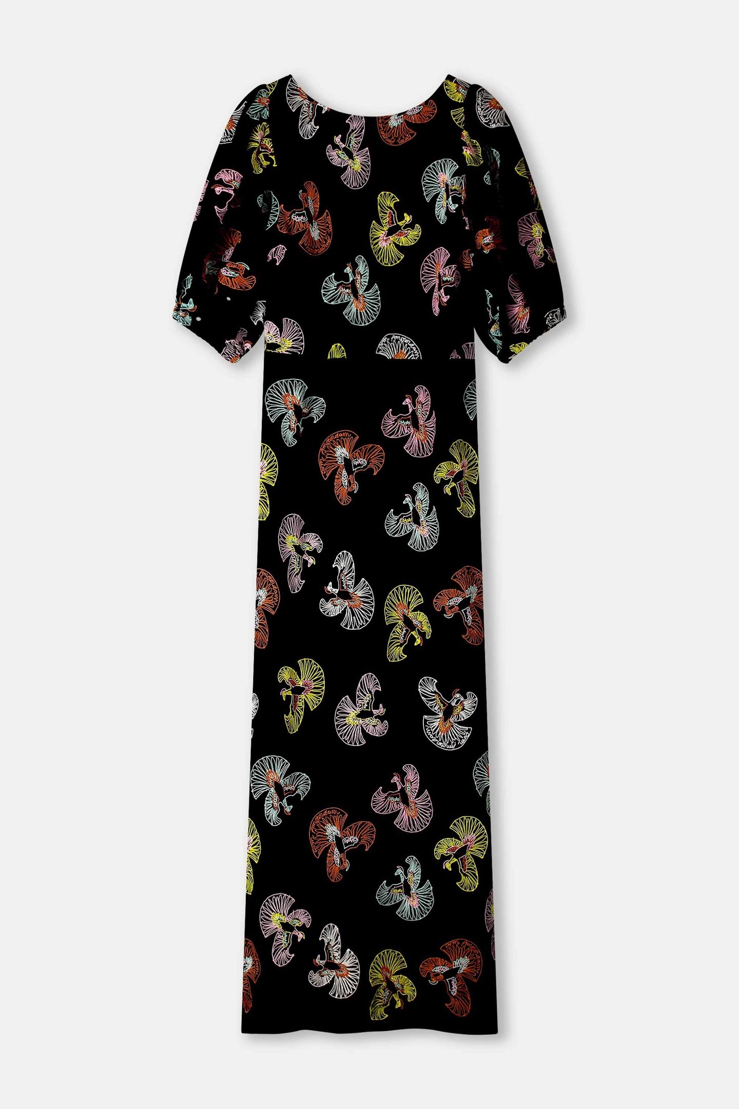 DRESS - EMBROIDERY SKY BLACK 6