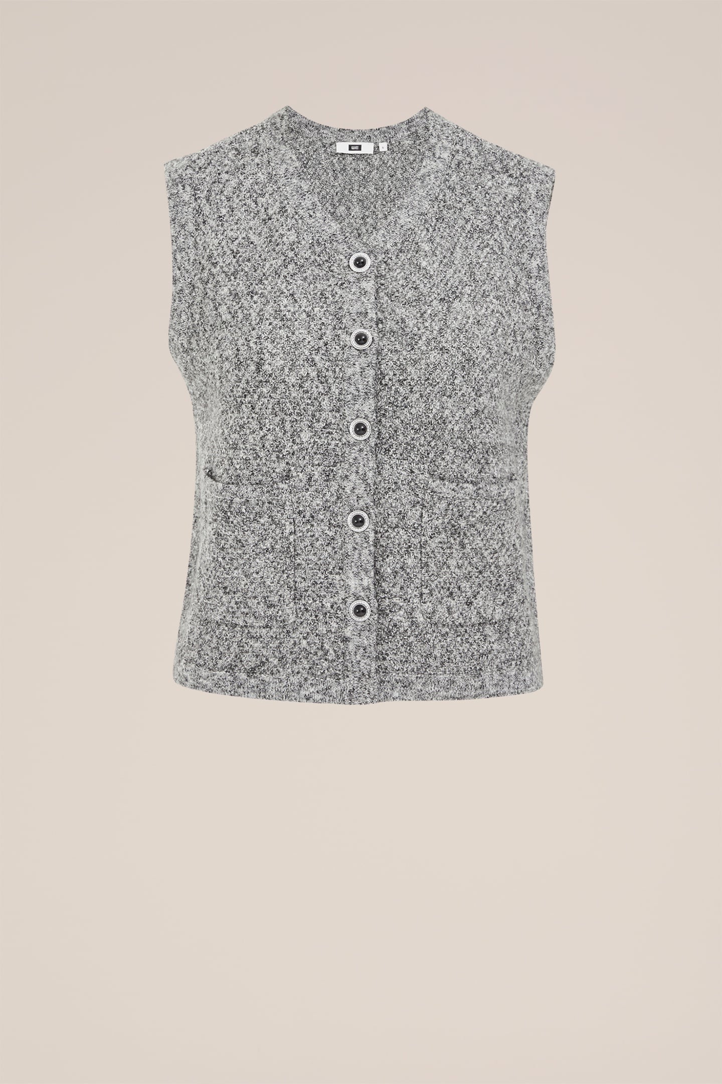 KNITTED CARDIGAN GREY 4