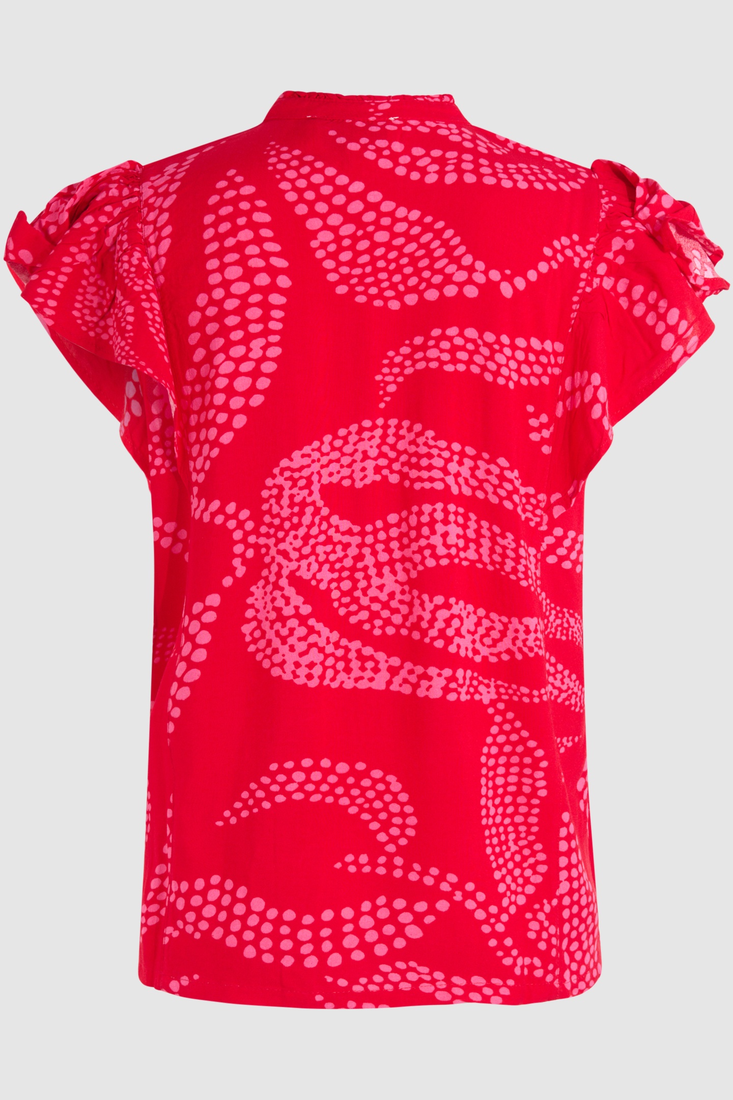LA-SBPRINTED HOT TOP RED 4