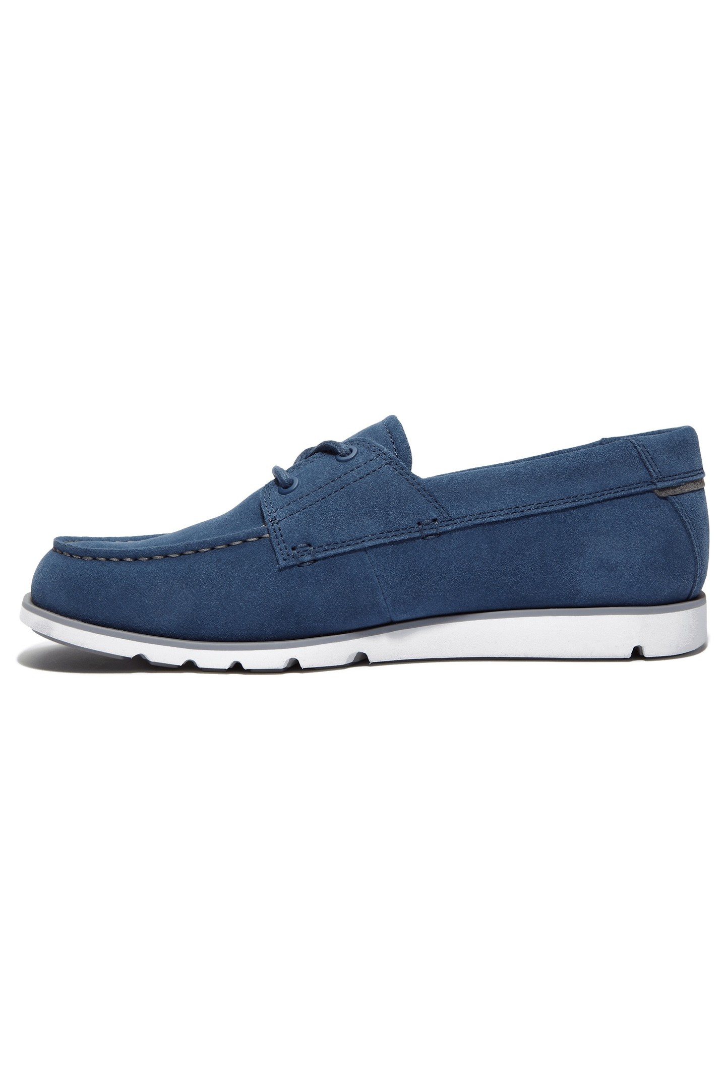 GRAFTON BAY LACE UP SHOE DARK BLUE SUEDE 3