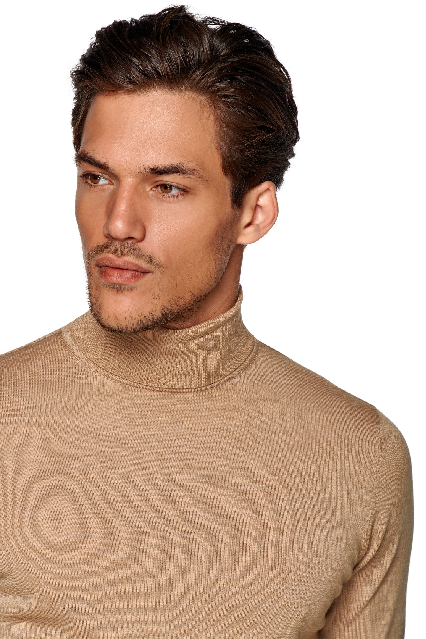 TURTLENECK CAMEL LIGHT BROWN 9
