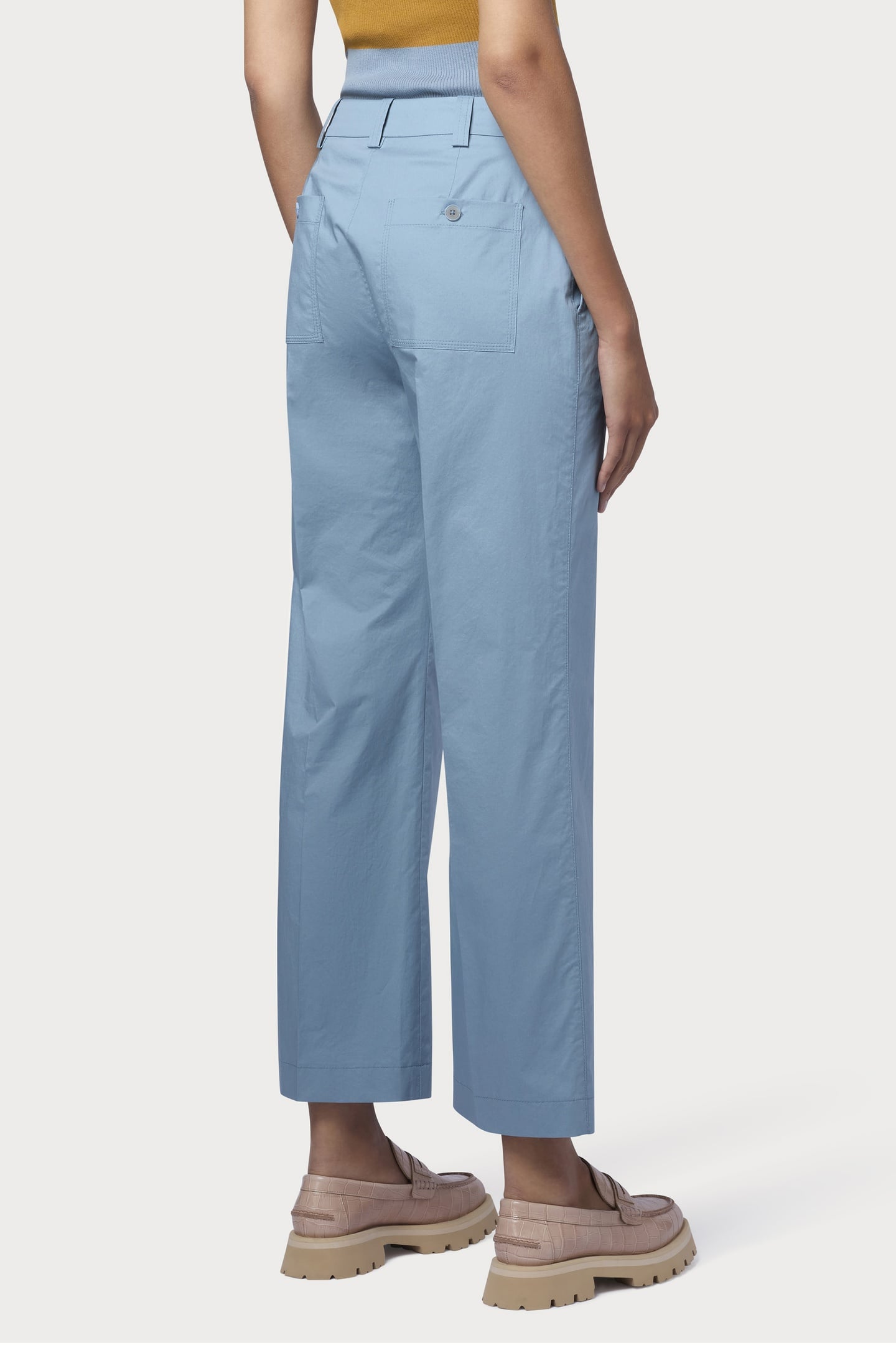 TROUSERS GREYISH BLUE 2