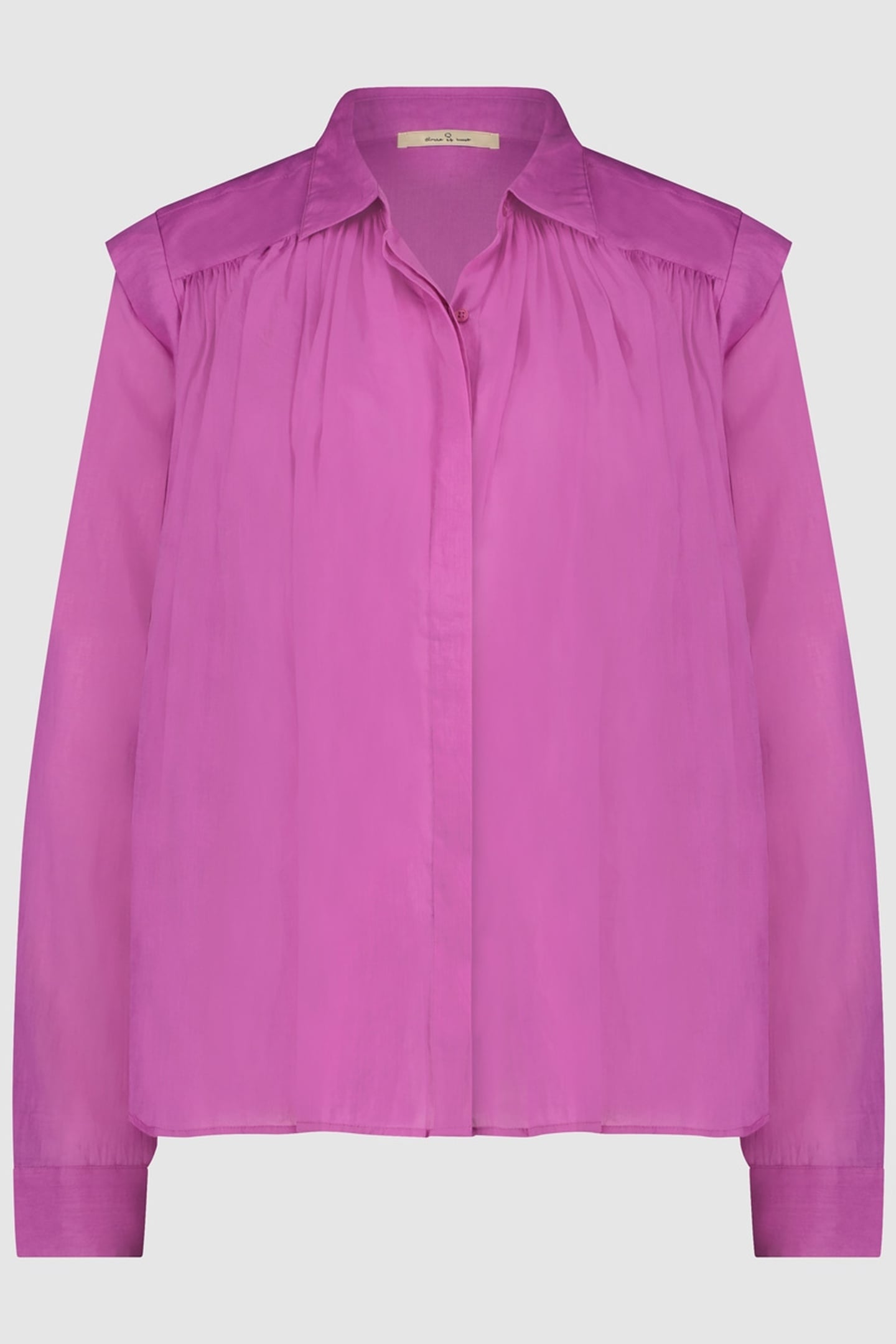 AGNES BLOUSE PURPLE ORCHID 1