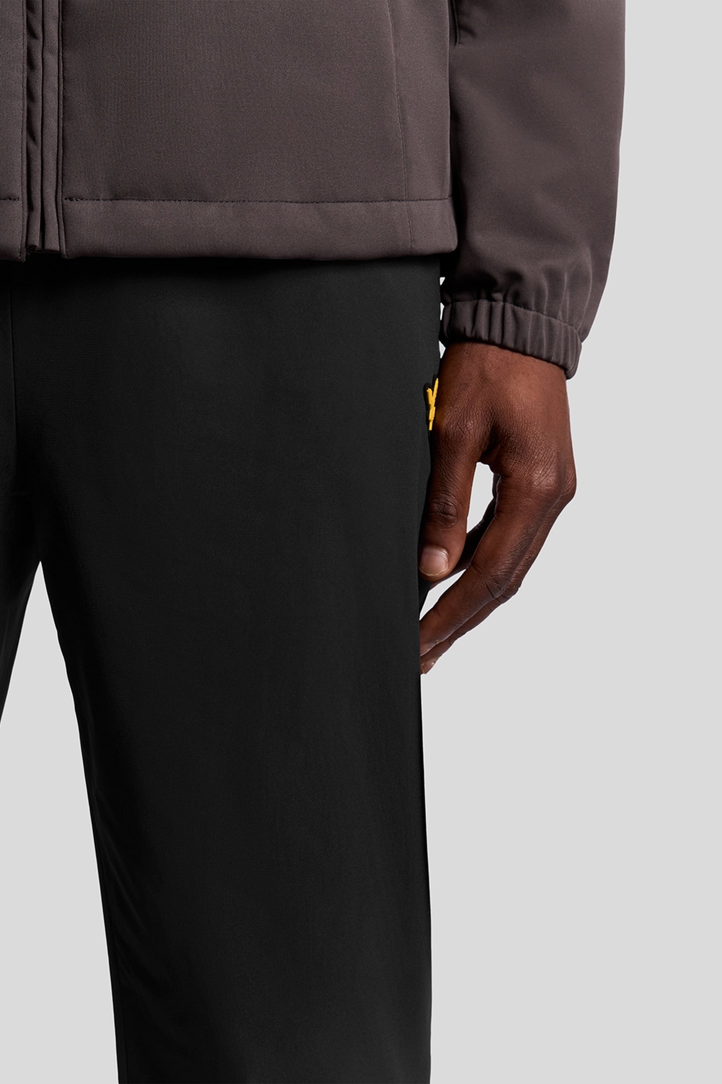 SPORTS WOVEN TRACKIES JET BLACK 5