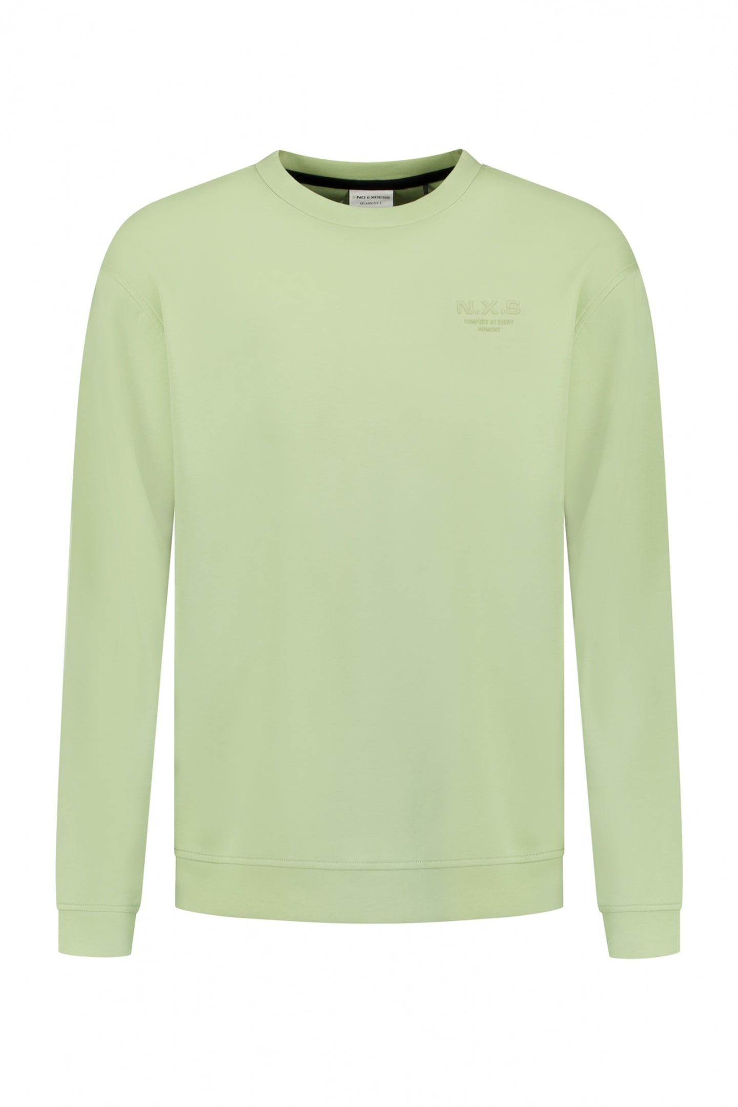 SWEATER CREWNECK INTERLOCK GREEN 1