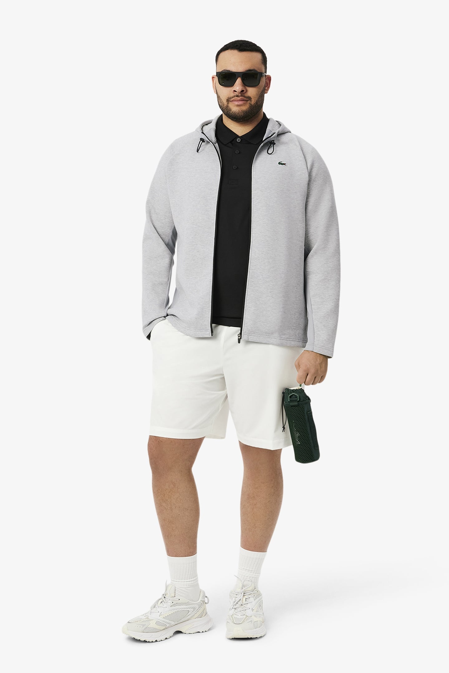 SWEATSHIRT SILVER CHINE/ELEPHANT GRE 2