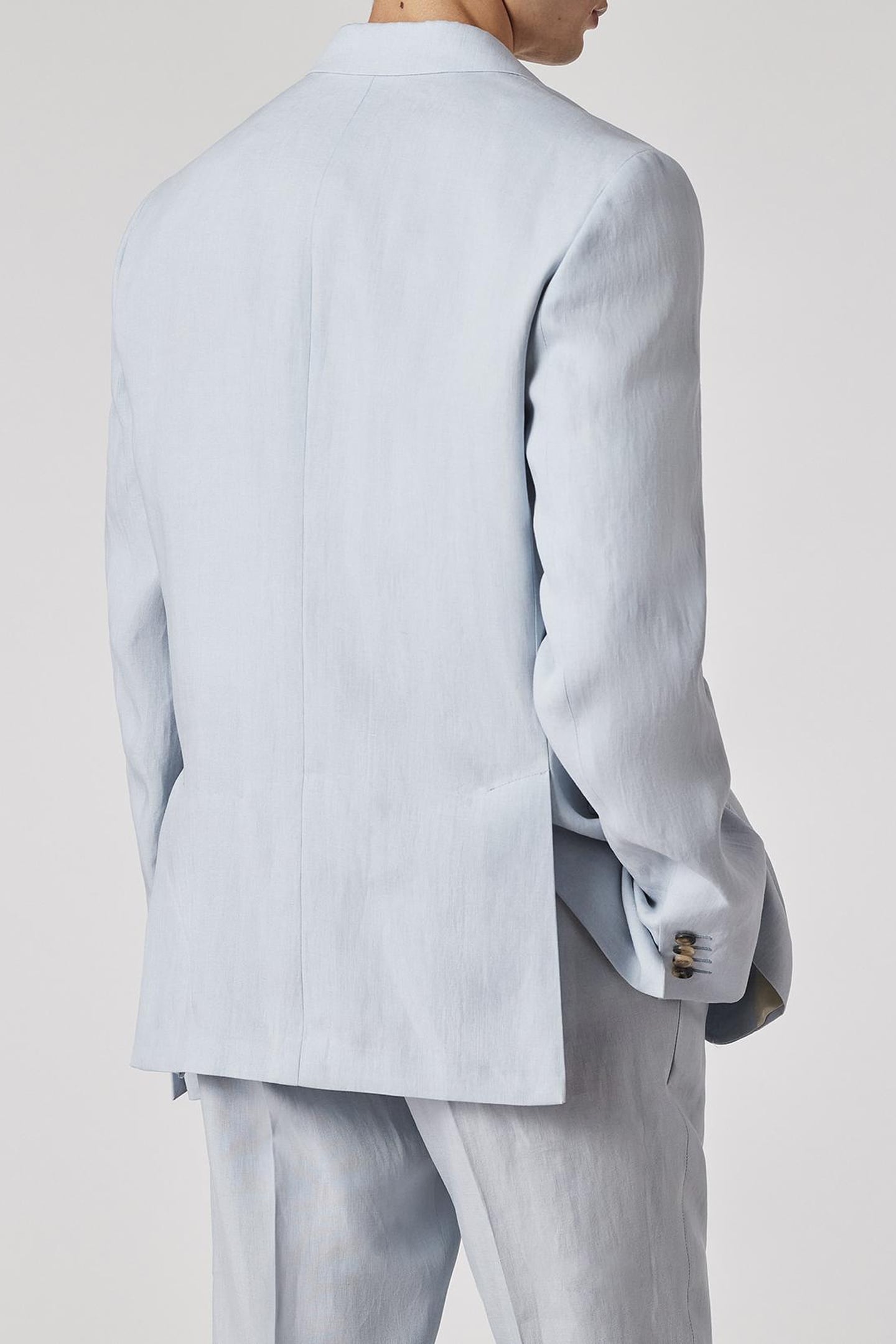 2 BUTTON JACKET COBALT BLUE 3