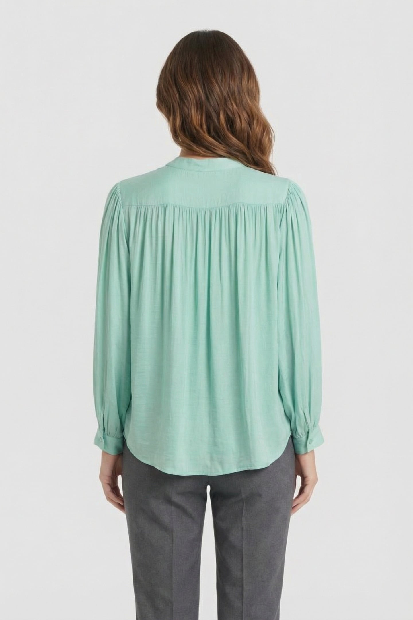 RUBIA BLOUSE OPAL GREEN 2