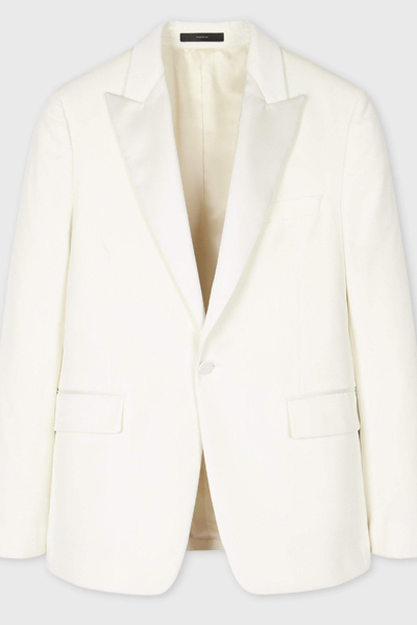 EVENING 1BTN JACKET WHITE 2