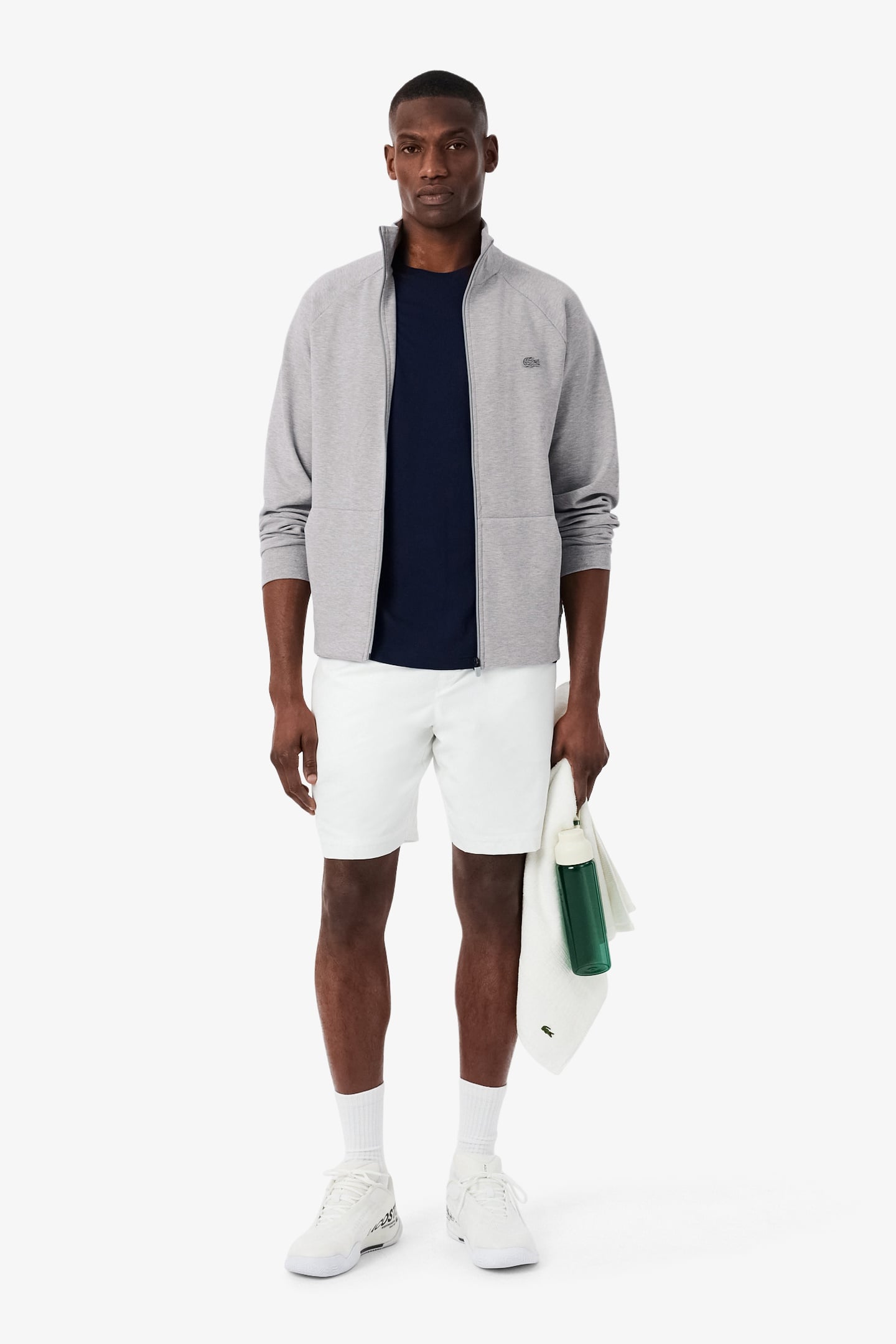 SWEATSHIRT SILVER CHINE 2