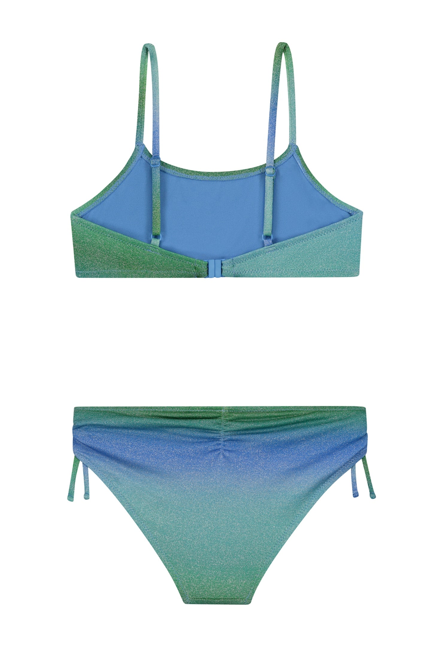 GIRLS LIV BIKINI SET OMBRE GLITTER GREEN OMBRE GLITTER 3