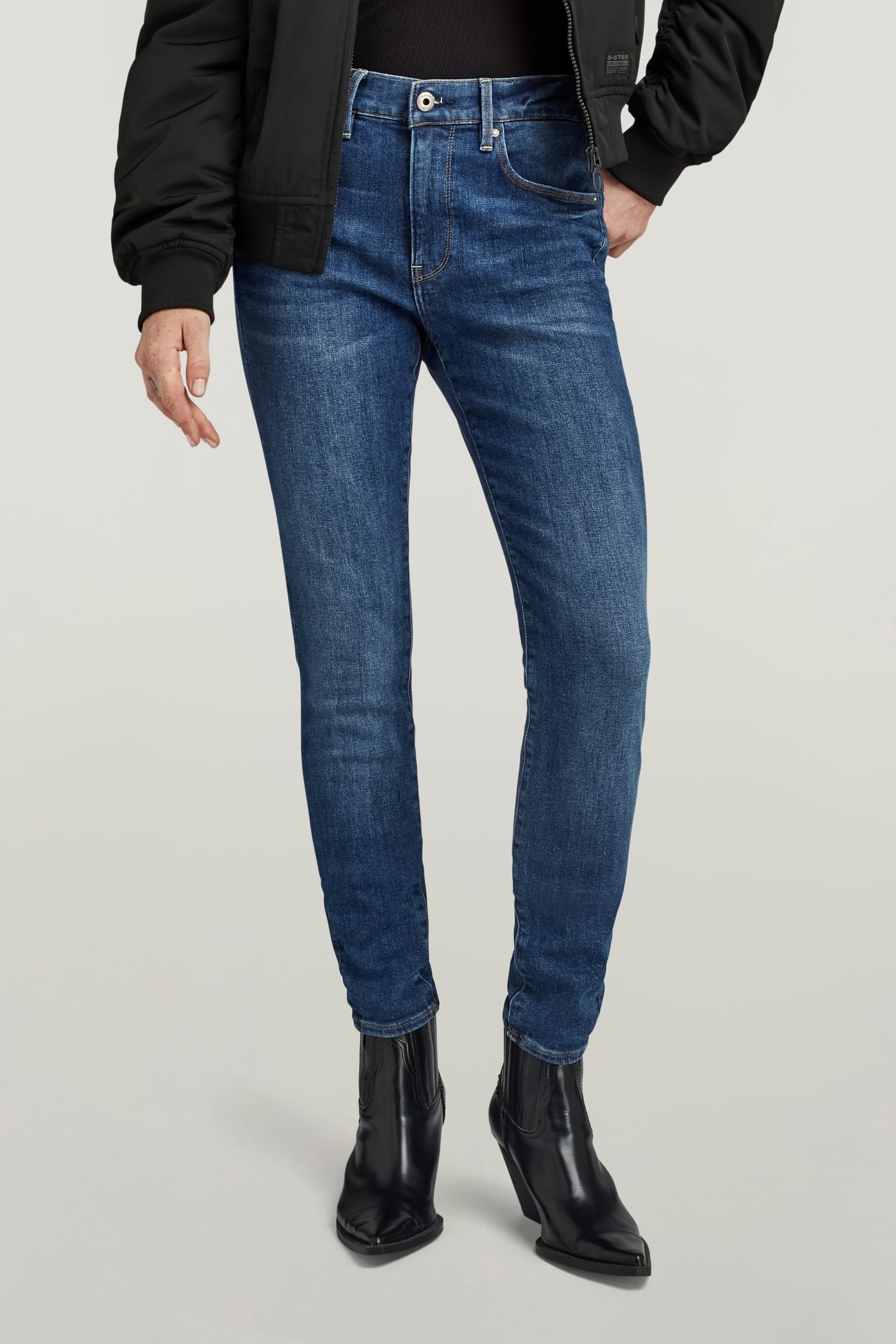 3301 SKINNY JEANS MEDIUM AGED 1