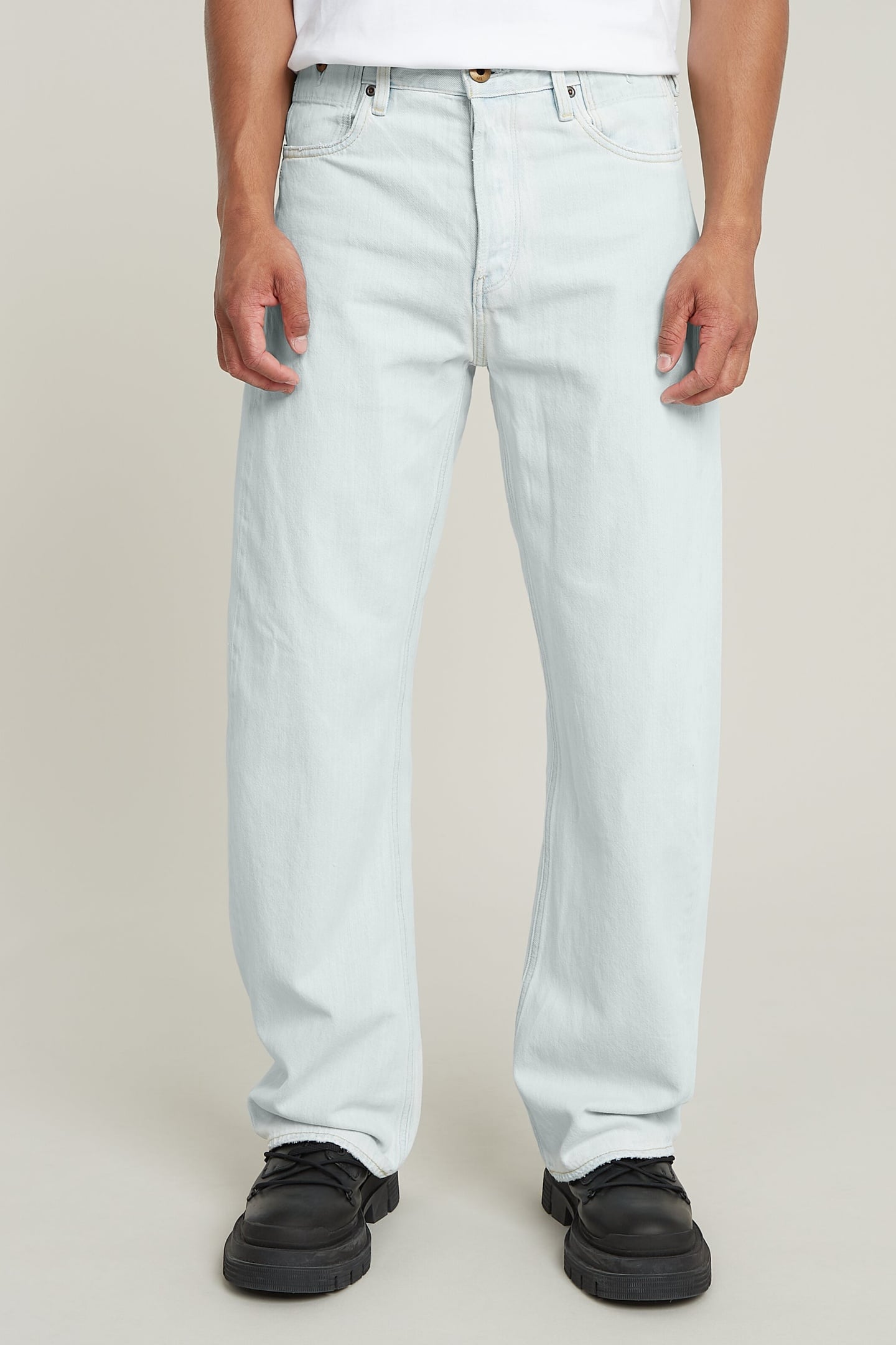 BEND 3D LOOSE JEANS BEACHED FADED CLIFTON BLUE 2