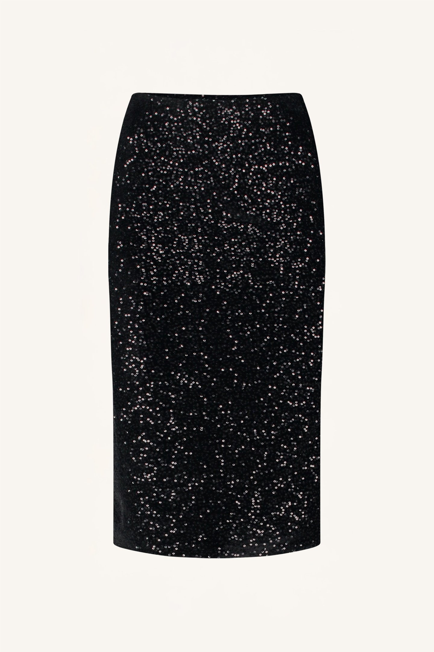 LUCA SEQUIN SKIRT BLACK 4