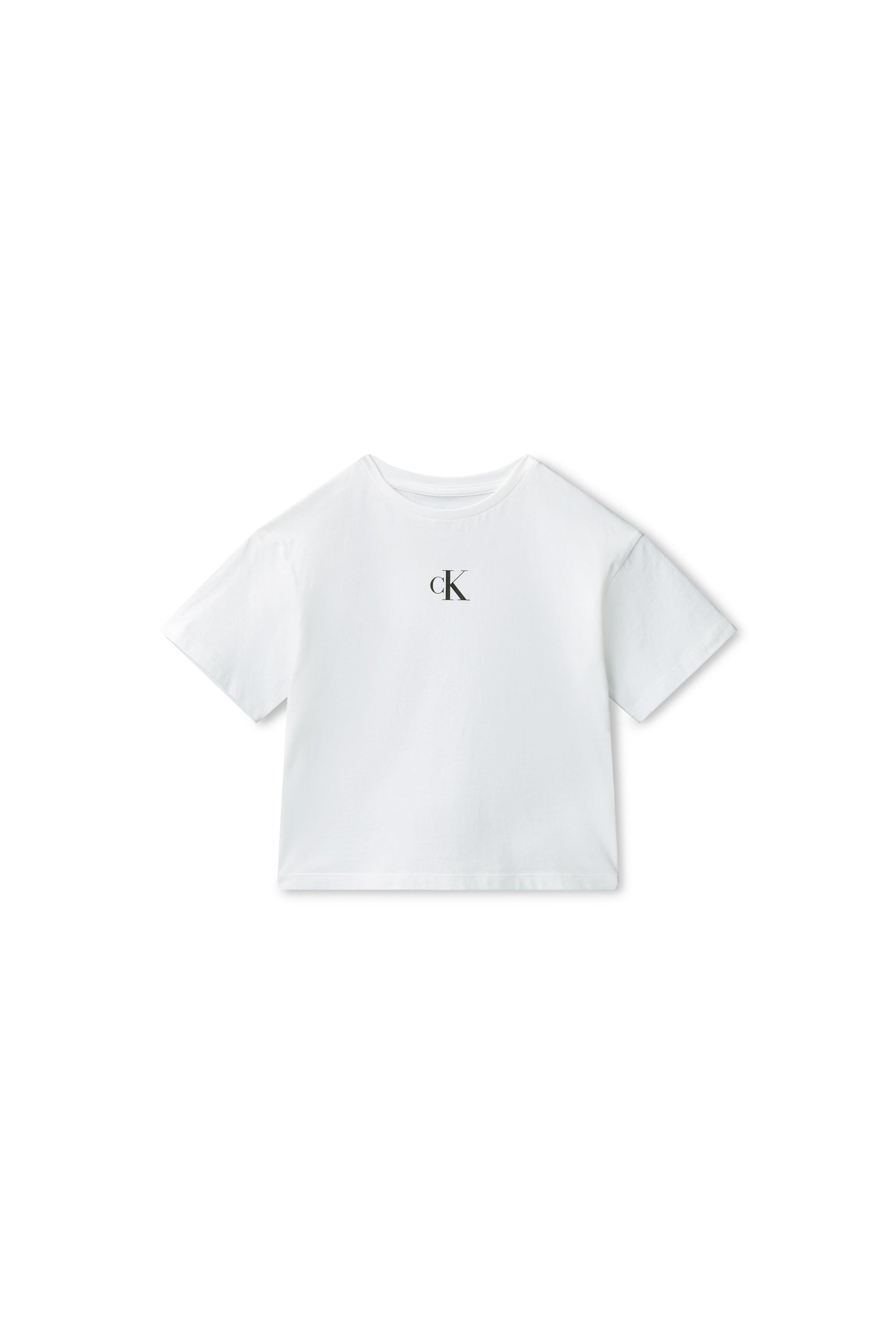 GIRLS LOGO BOXY SS T-SHIRT BRIGHT WHITE 5