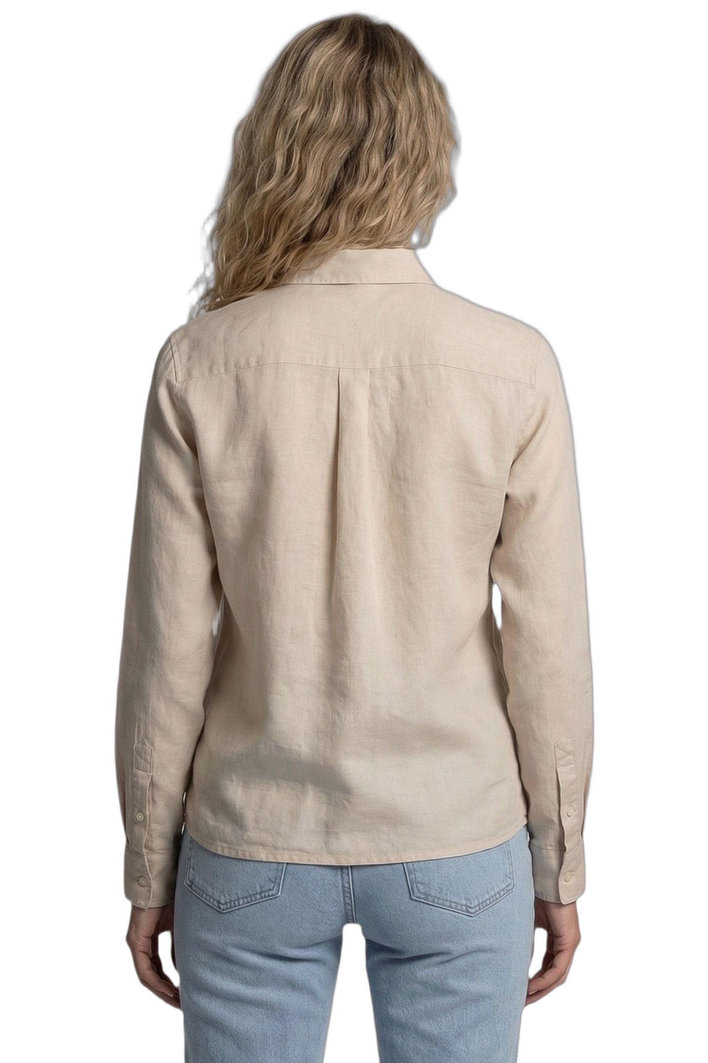 SOLID LINEN BLEND SHIRT KIT 2