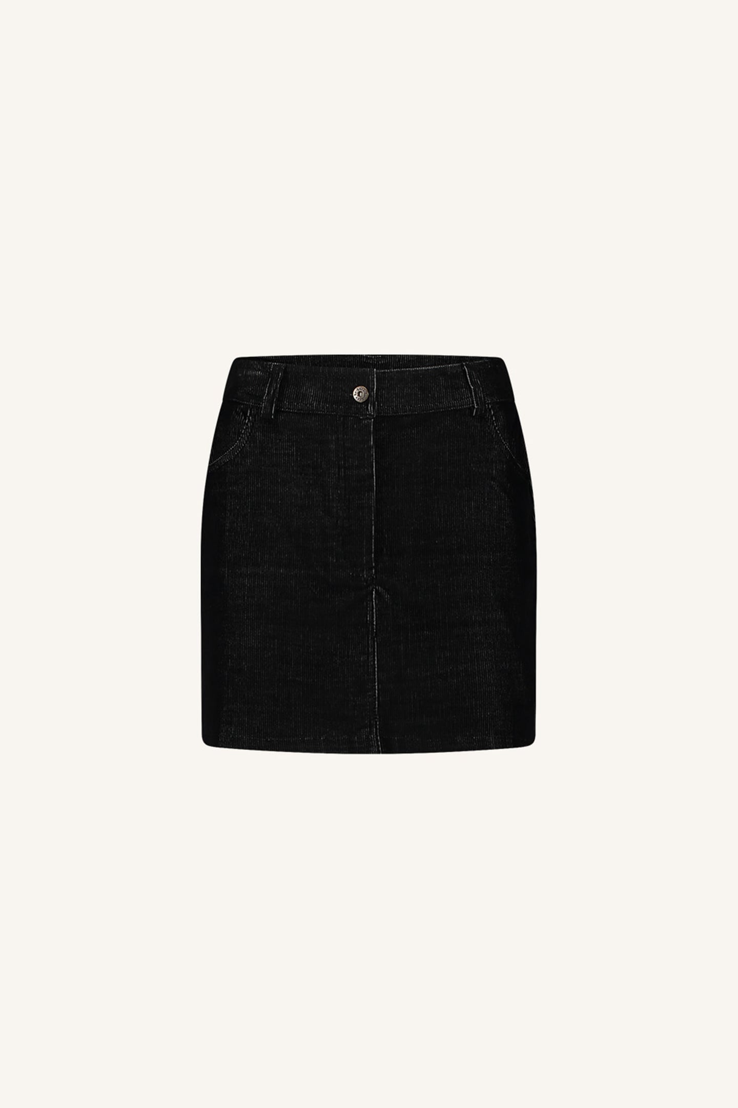 JOSIE CORD SKIRT BLACK 2