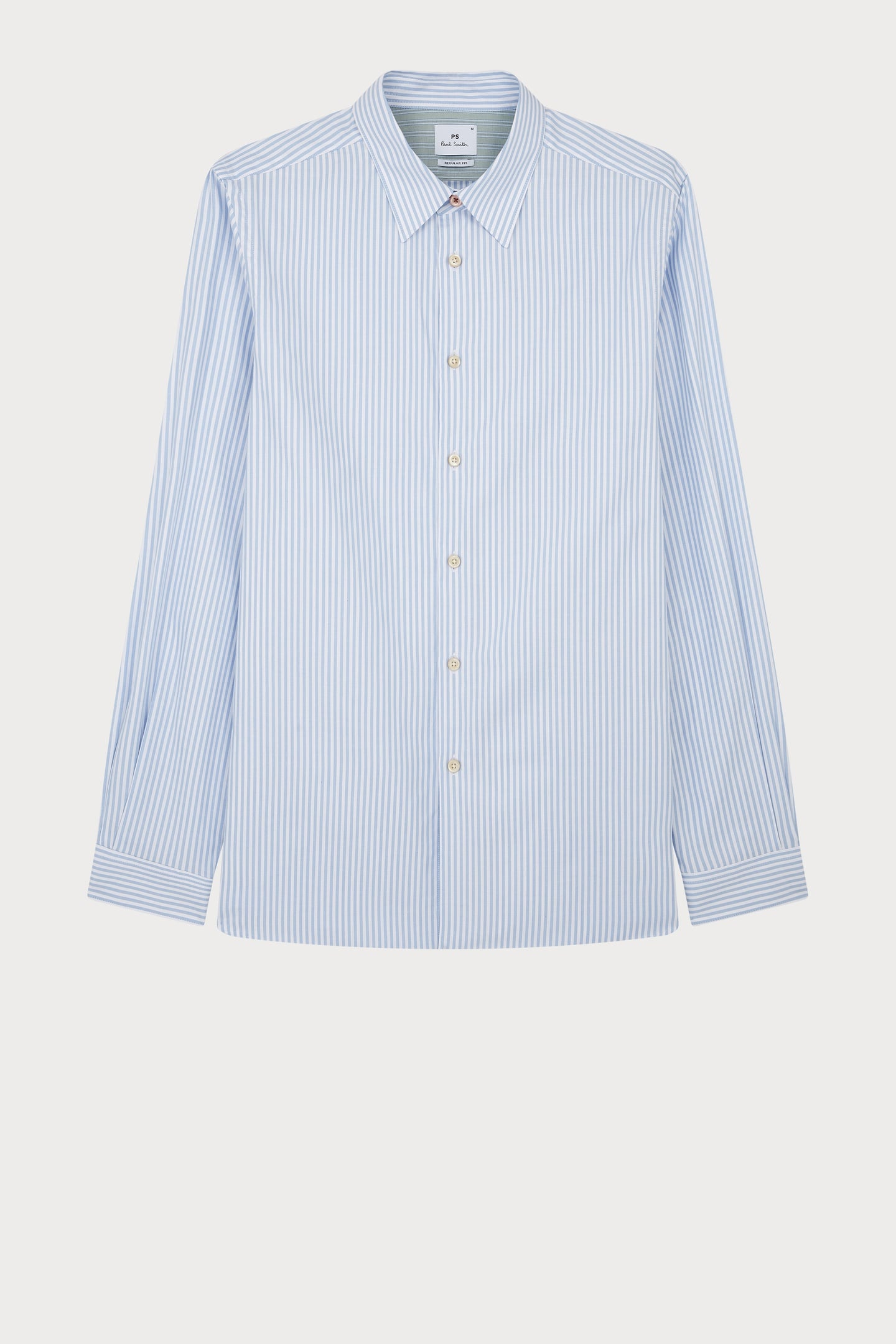 LS REGULAR FIT SHIRT BLUE 3